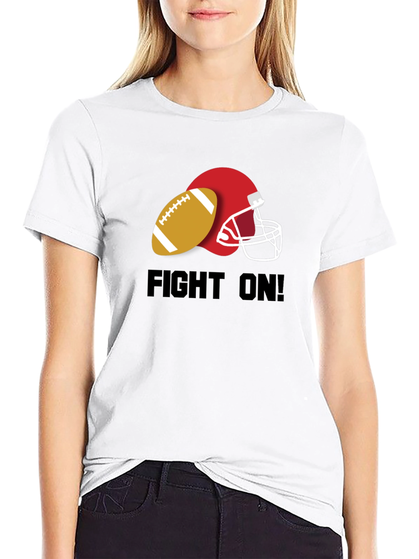 Fight On! Football Graphic Tee - Fan Apparel