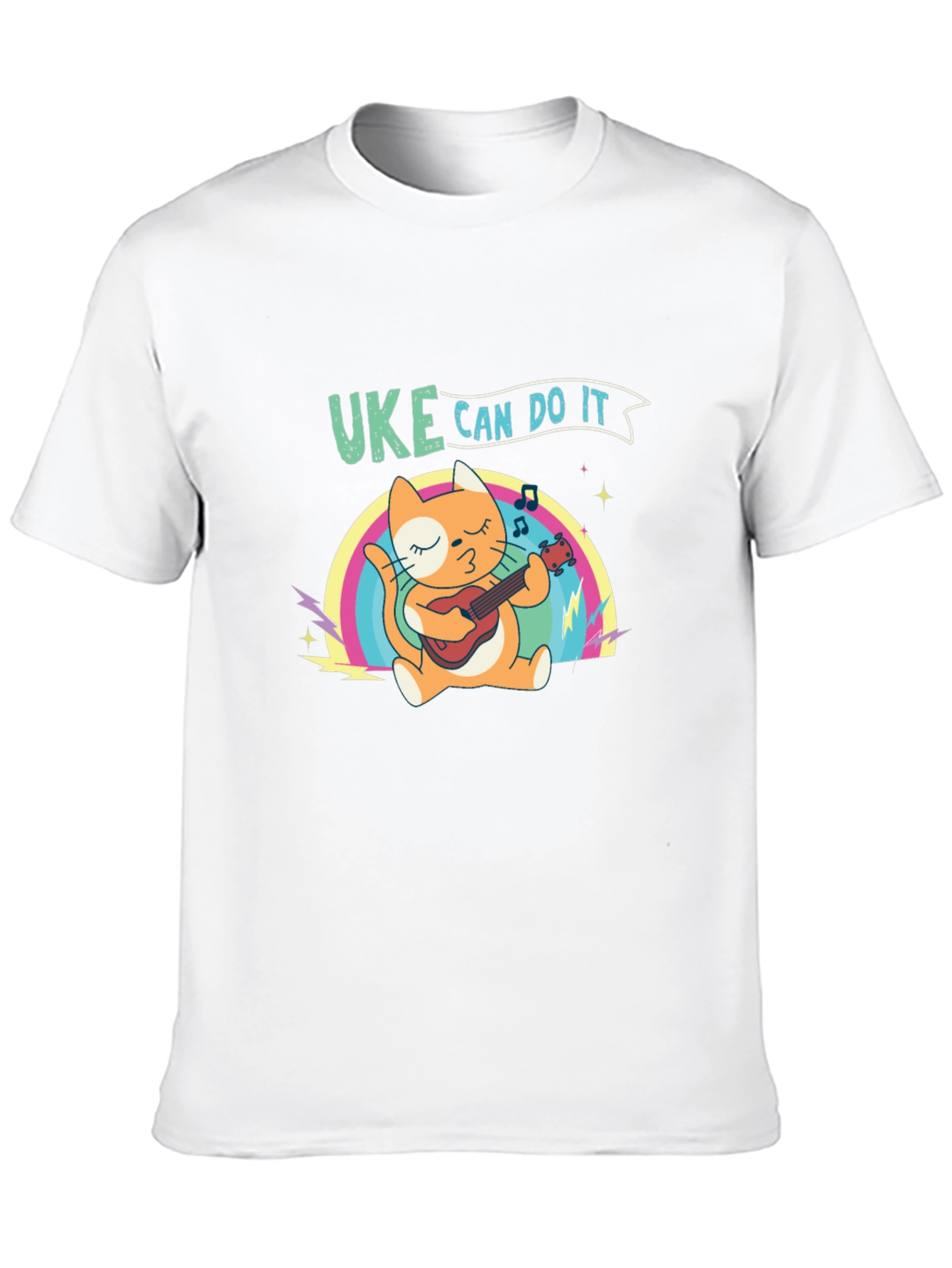 Uke Can Do It Cat T-Shirt