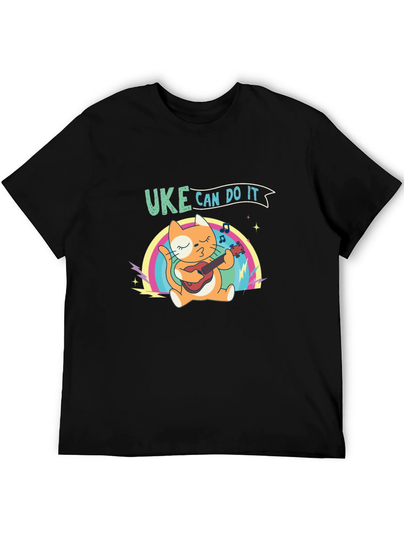 Uke Can Do It Cat T-Shirt