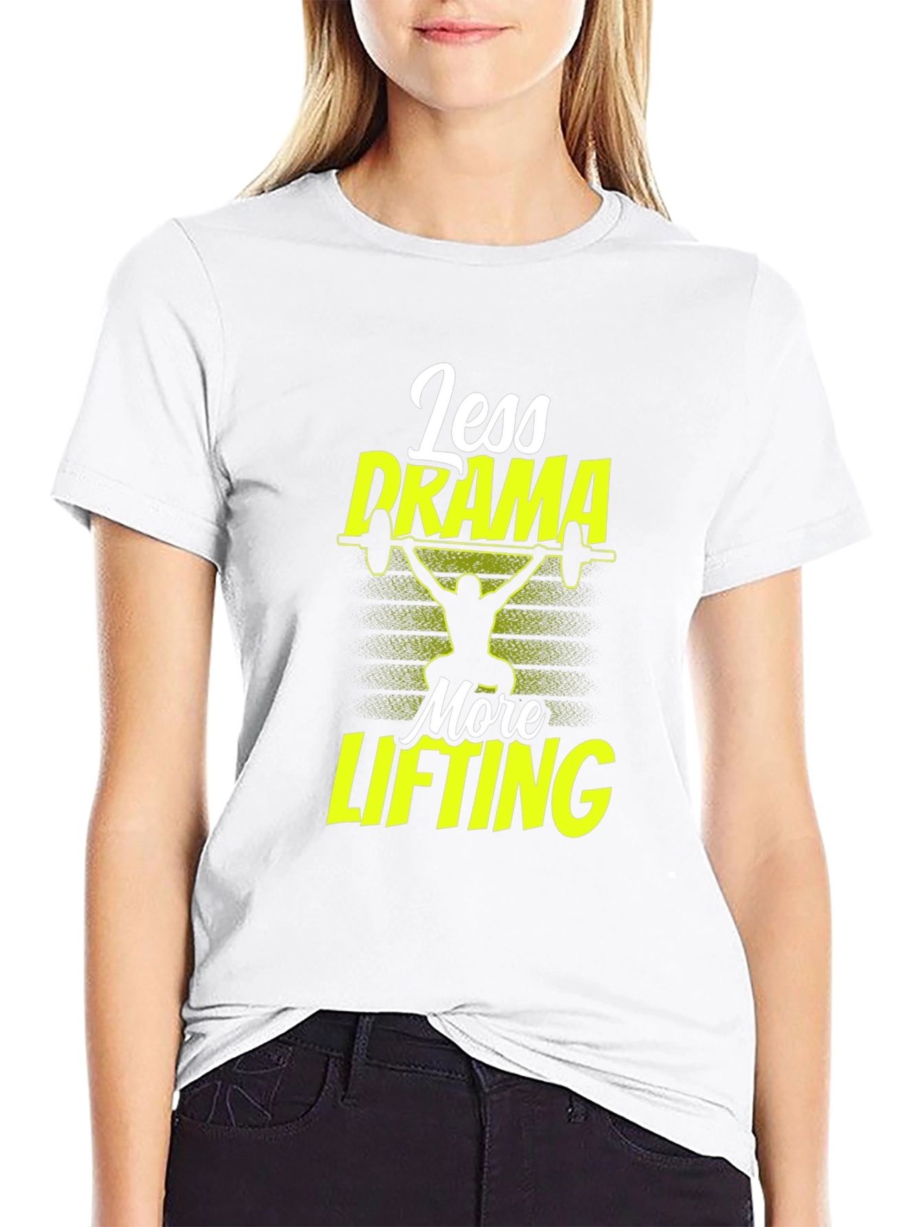 Less Drama More Lifting Graphic Tee