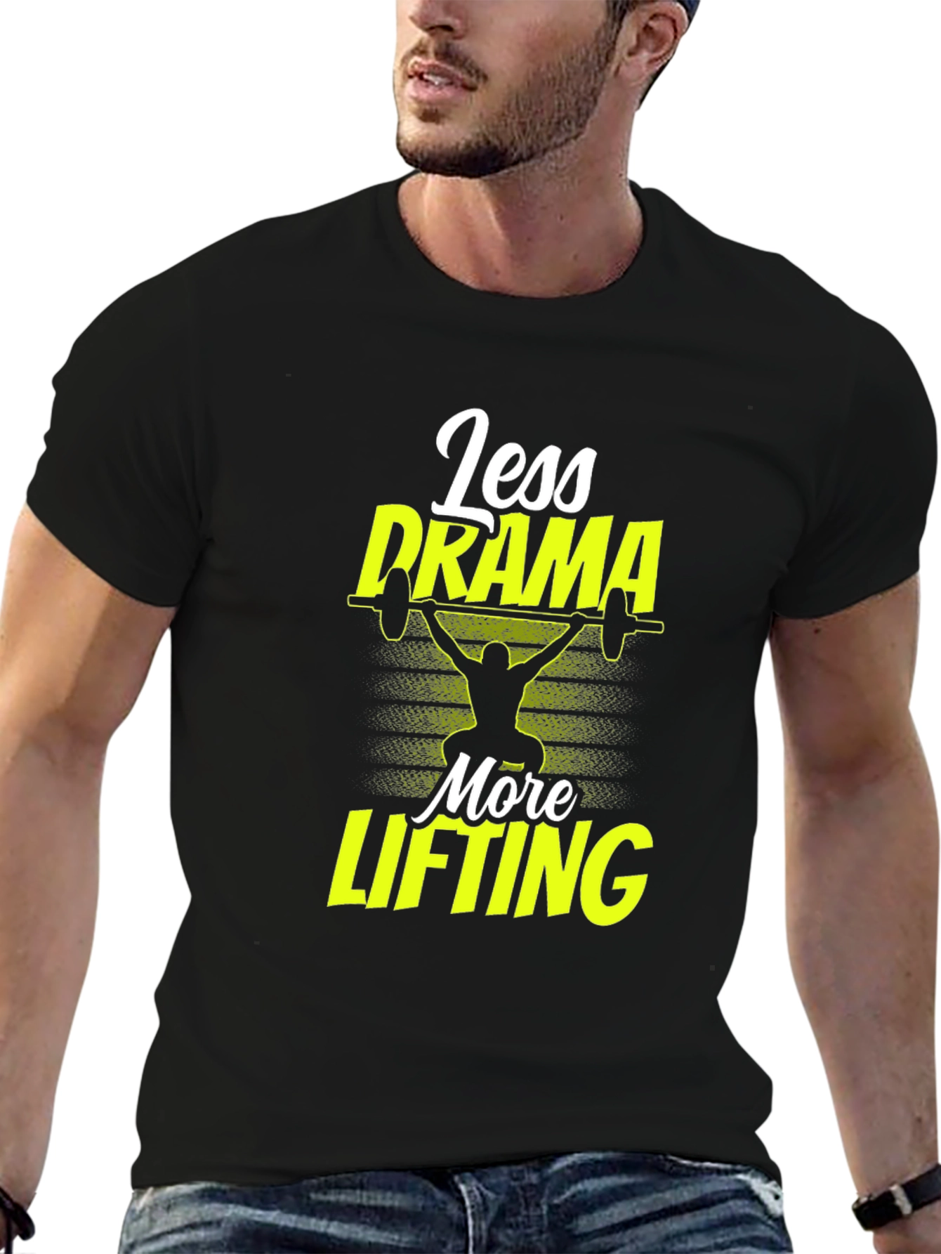 Less Drama More Lifting Graphic Tee