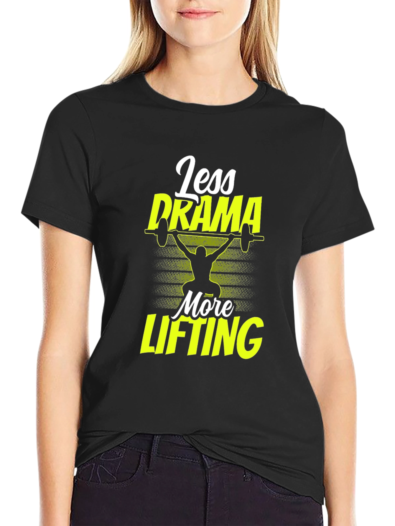 Less Drama More Lifting Graphic Tee