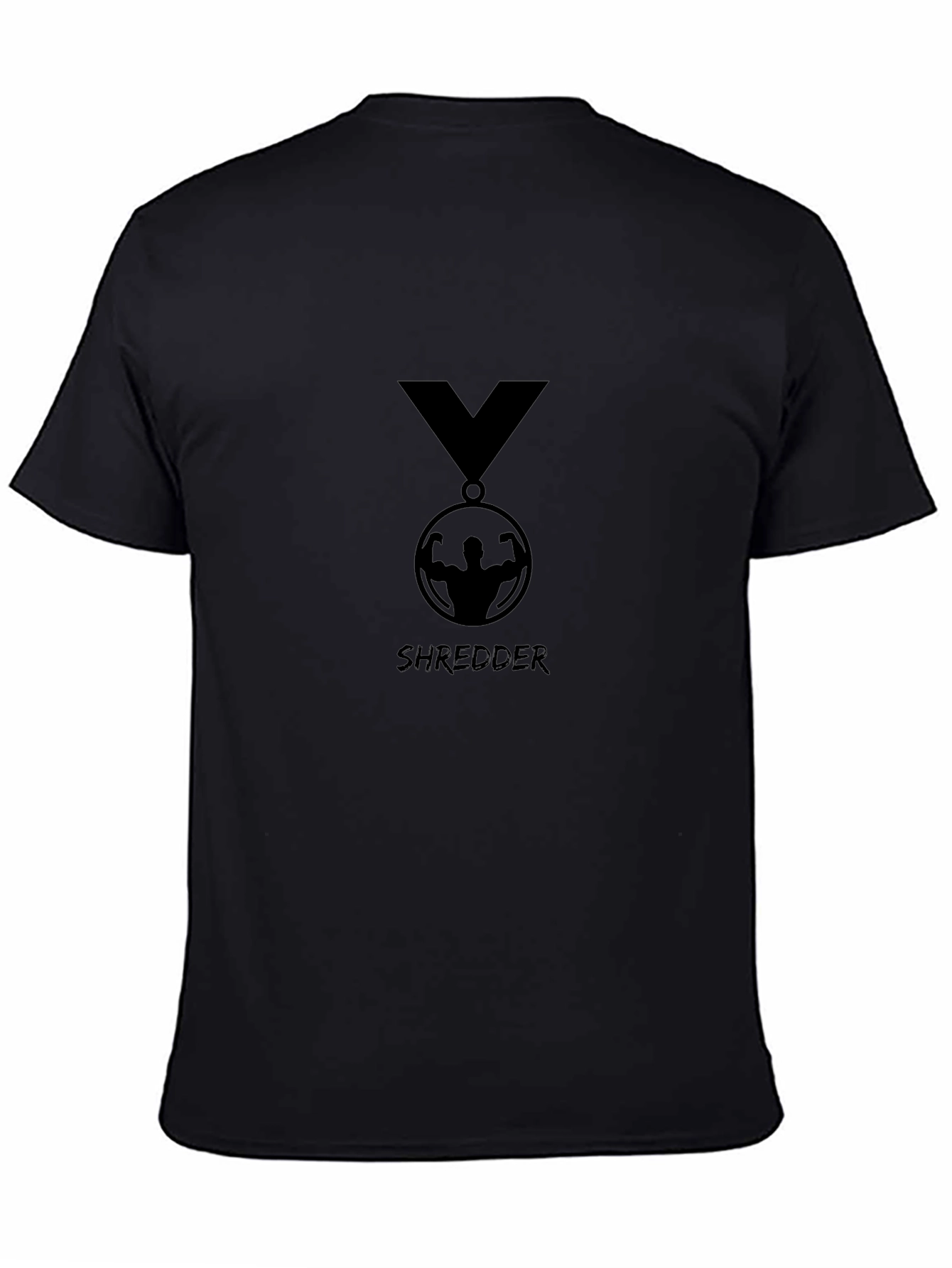 Shredder Gym Black T-Shirt - Fitness Apparel