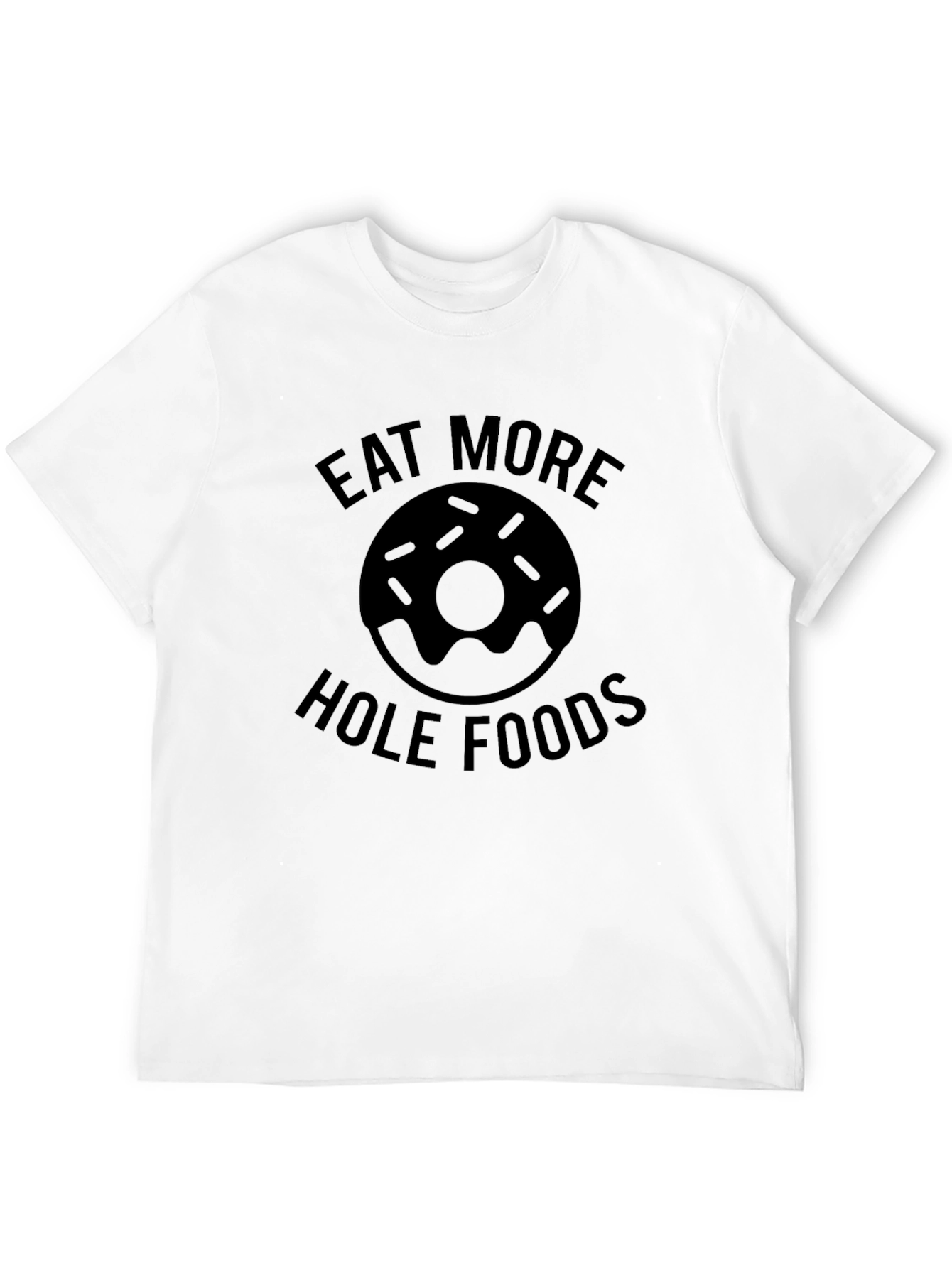 Eat More Hole Foods Black T-Shirt