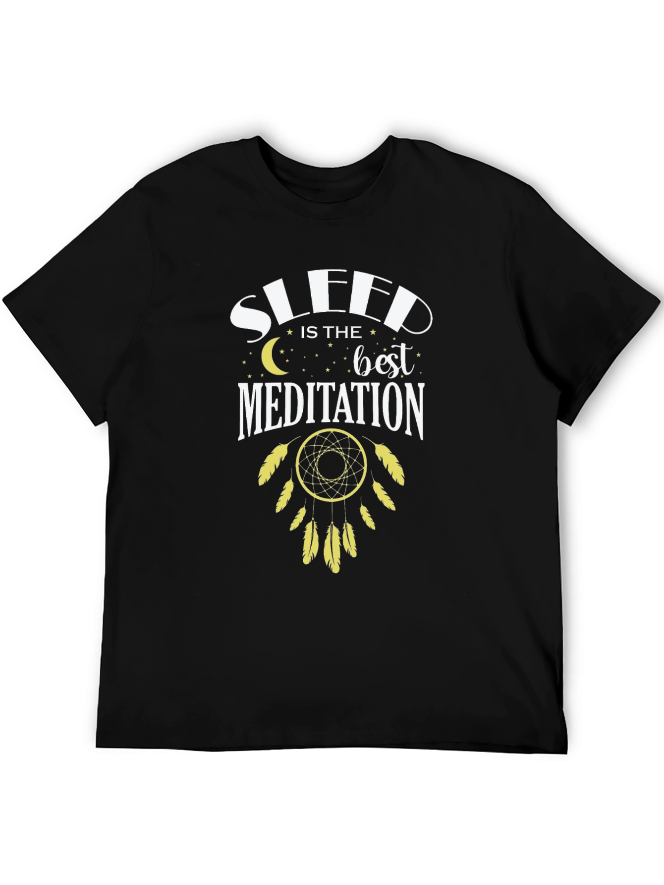 Sleep is the Best Meditation Dreamcatcher T-Shirt