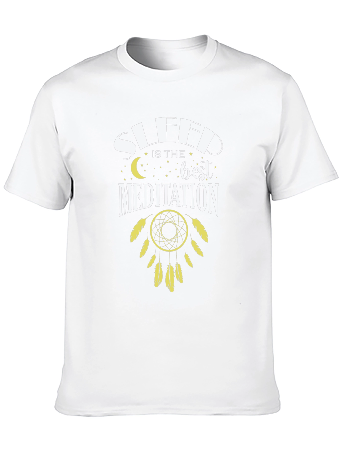 Sleep is the Best Meditation Dreamcatcher T-Shirt