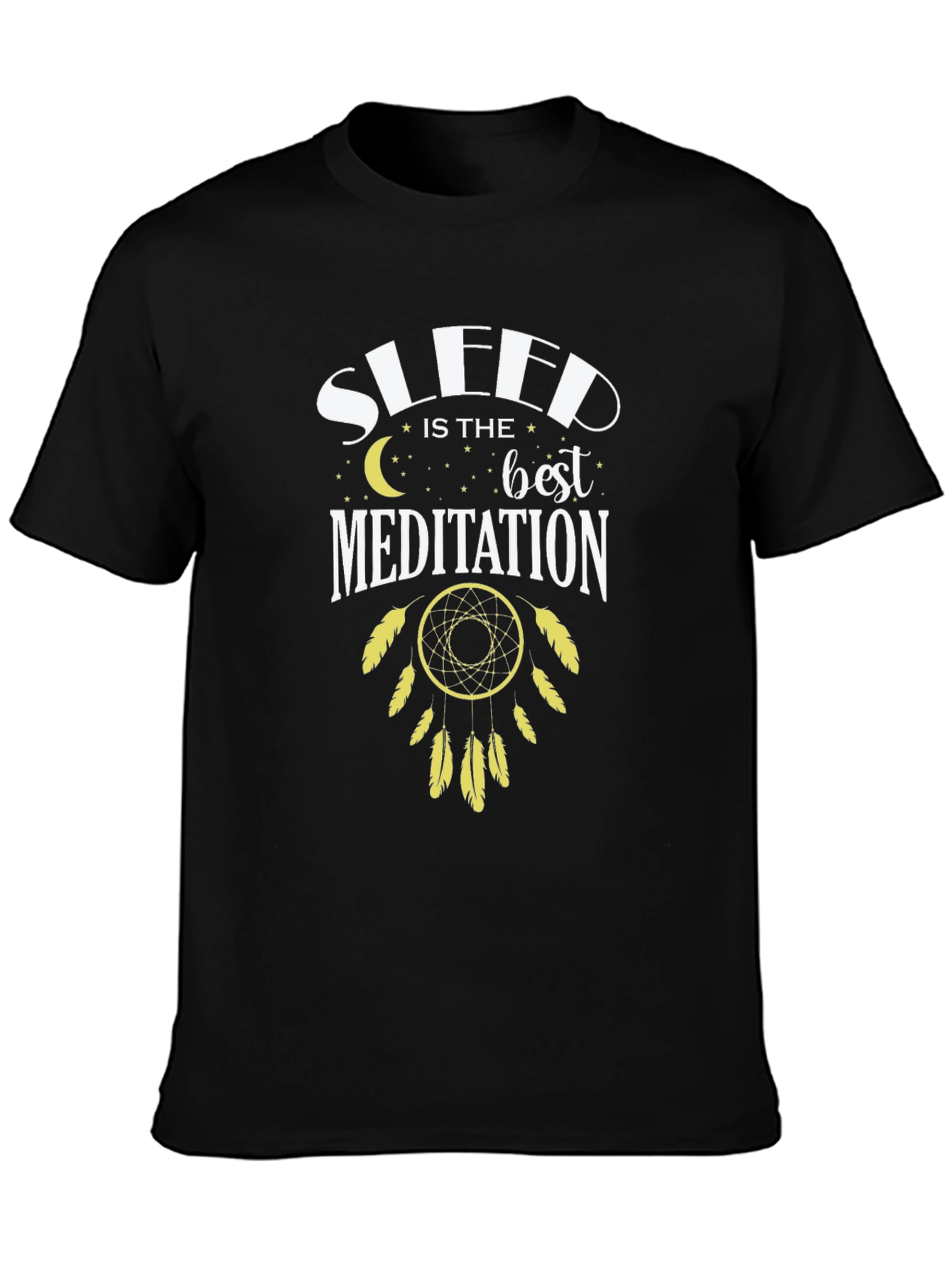 Sleep is the Best Meditation Dreamcatcher T-Shirt