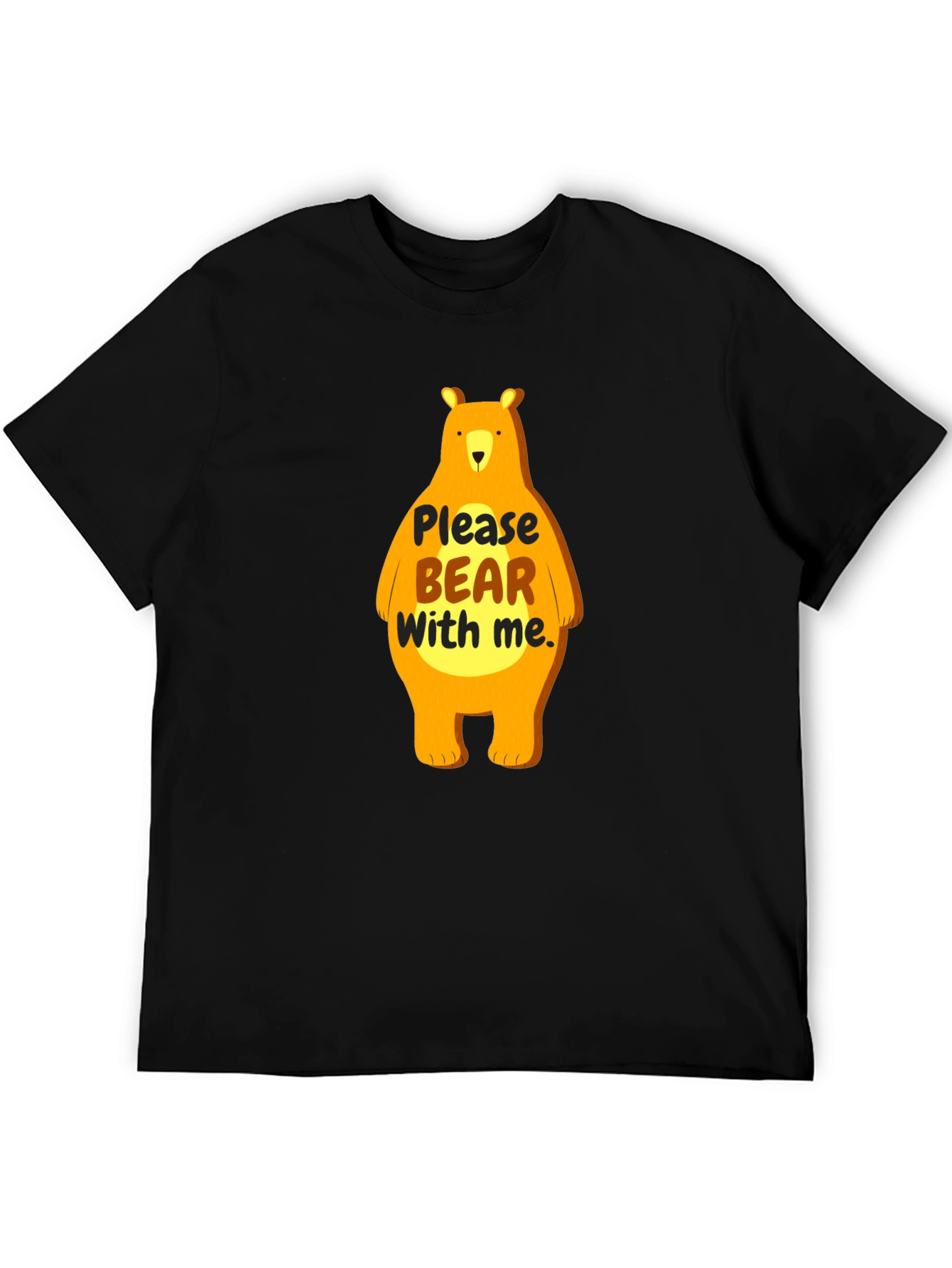 Funny Bear Graphic T-Shirt