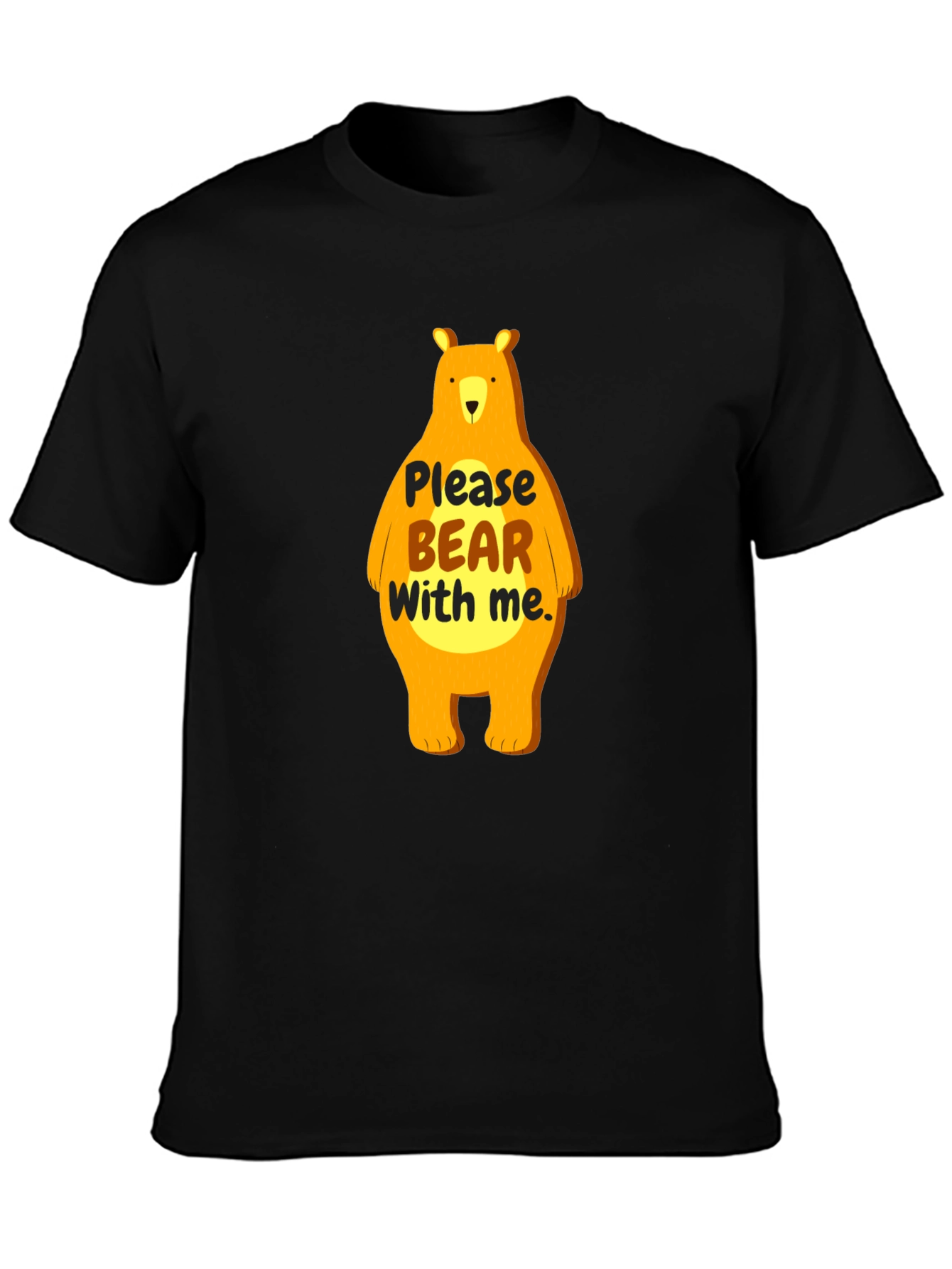 Funny Bear Graphic T-Shirt