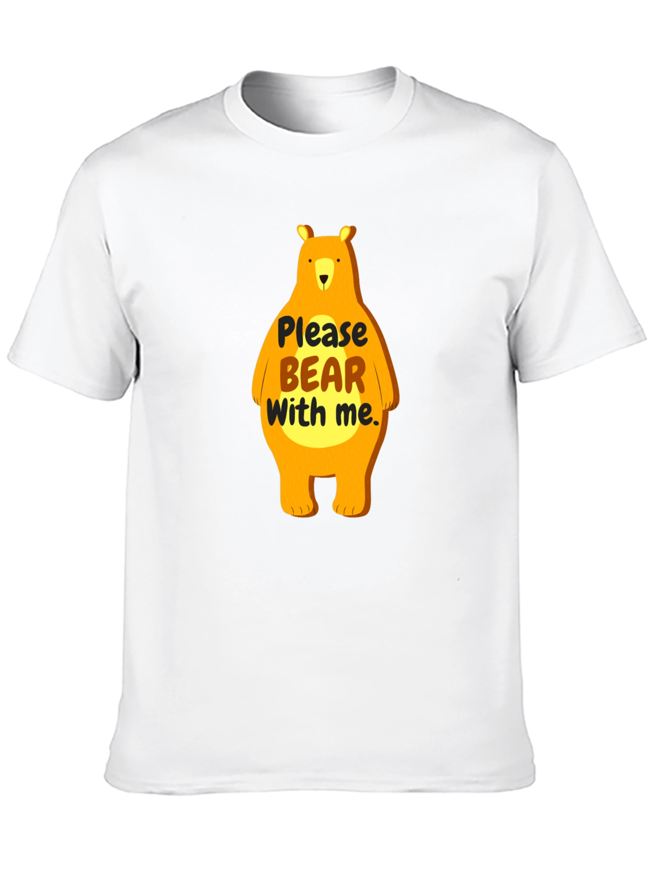Funny Bear Graphic T-Shirt