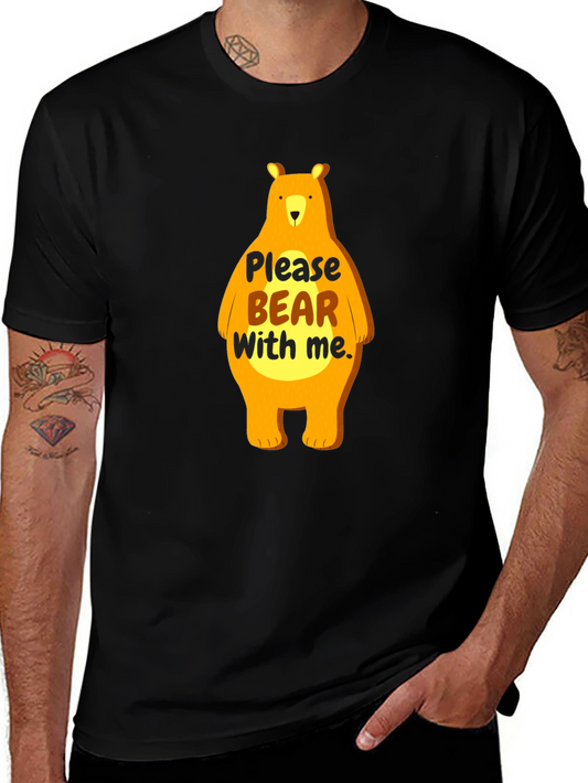 Funny Bear Graphic T-Shirt