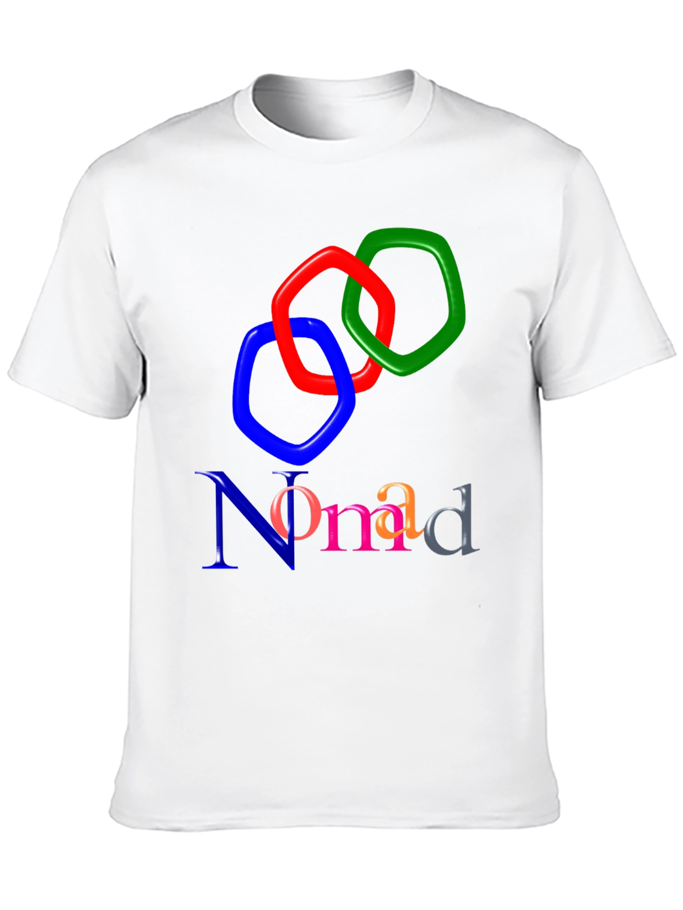 Nomad T-Shirt: Abstract Design Soft Fabric