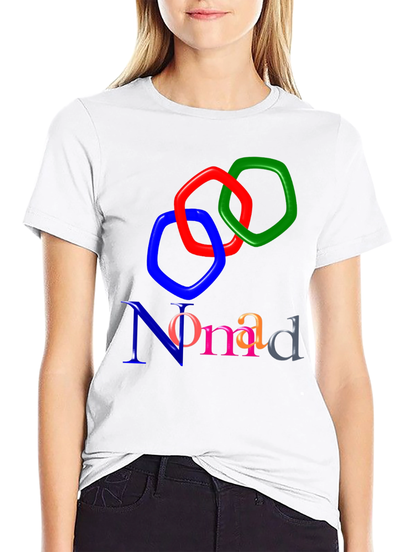 Nomad T-Shirt: Abstract Design Soft Fabric