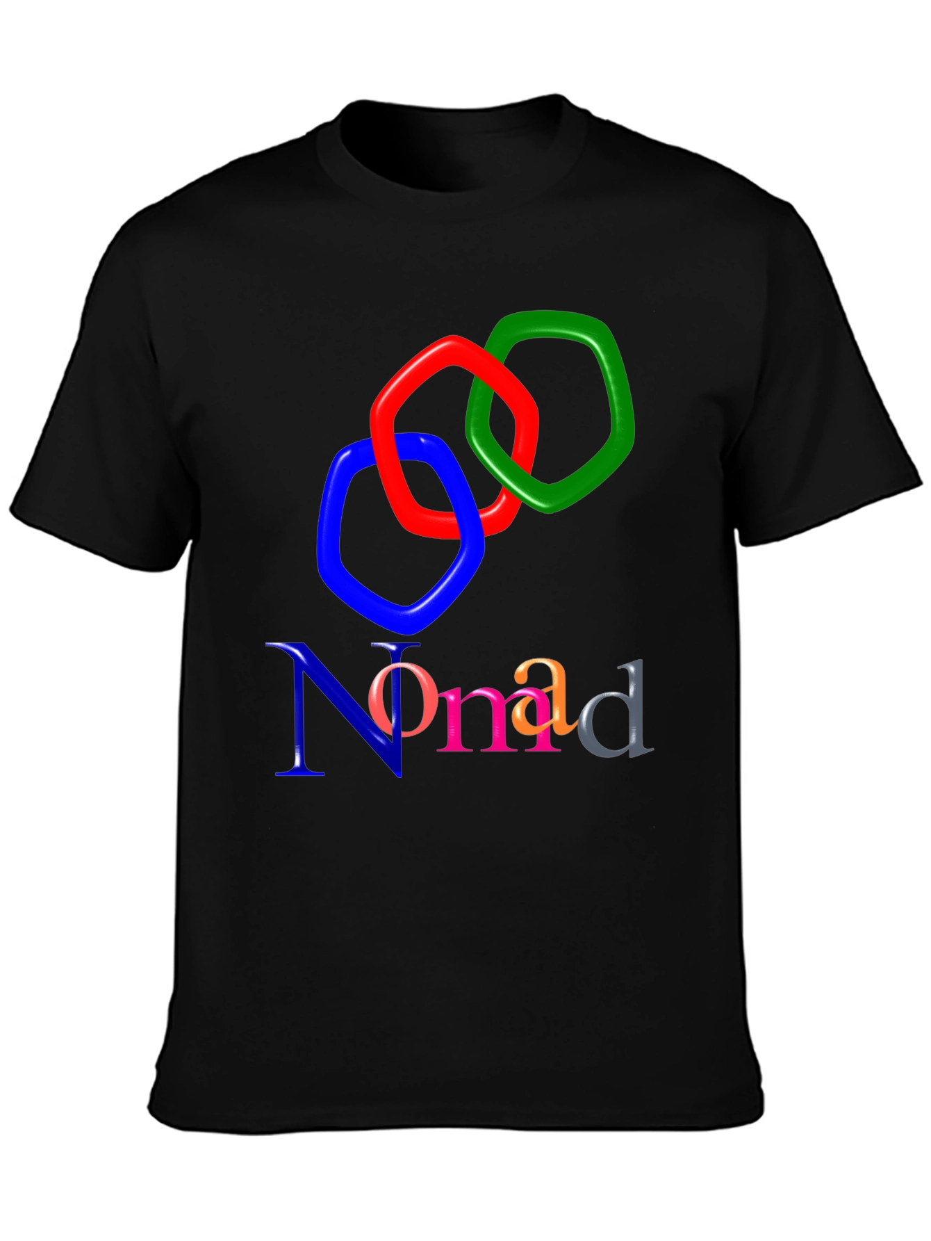 Nomad T-Shirt: Abstract Design Soft Fabric