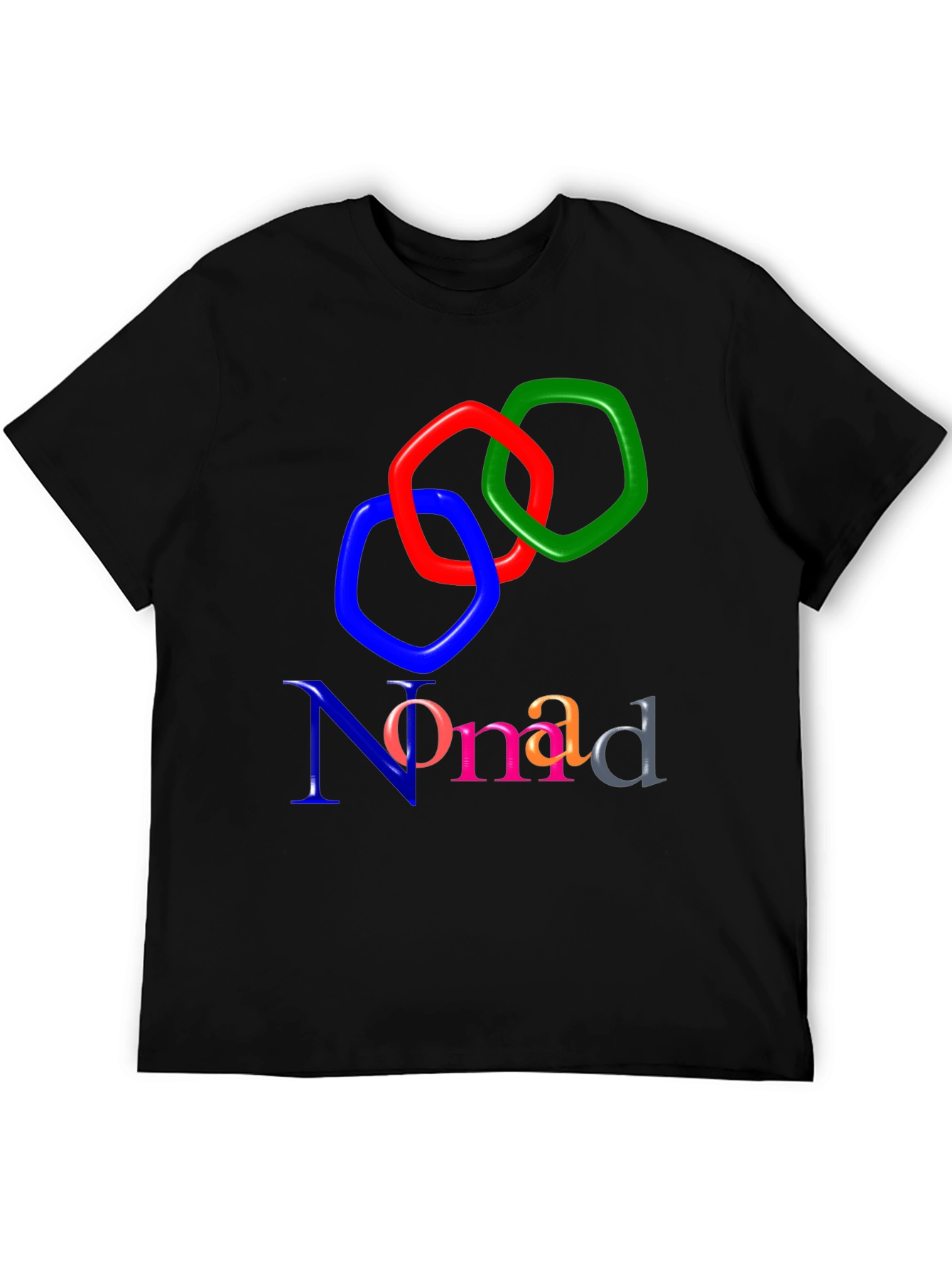 Nomad T-Shirt: Abstract Design Soft Fabric