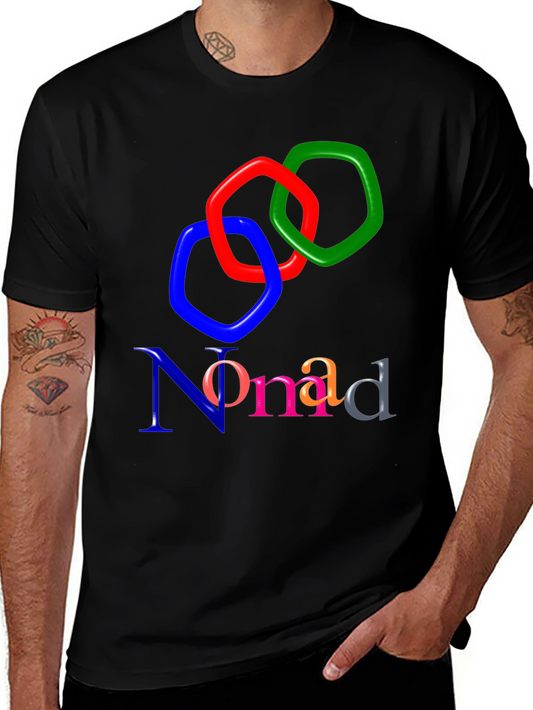 Nomad T-Shirt: Abstract Design Soft Fabric