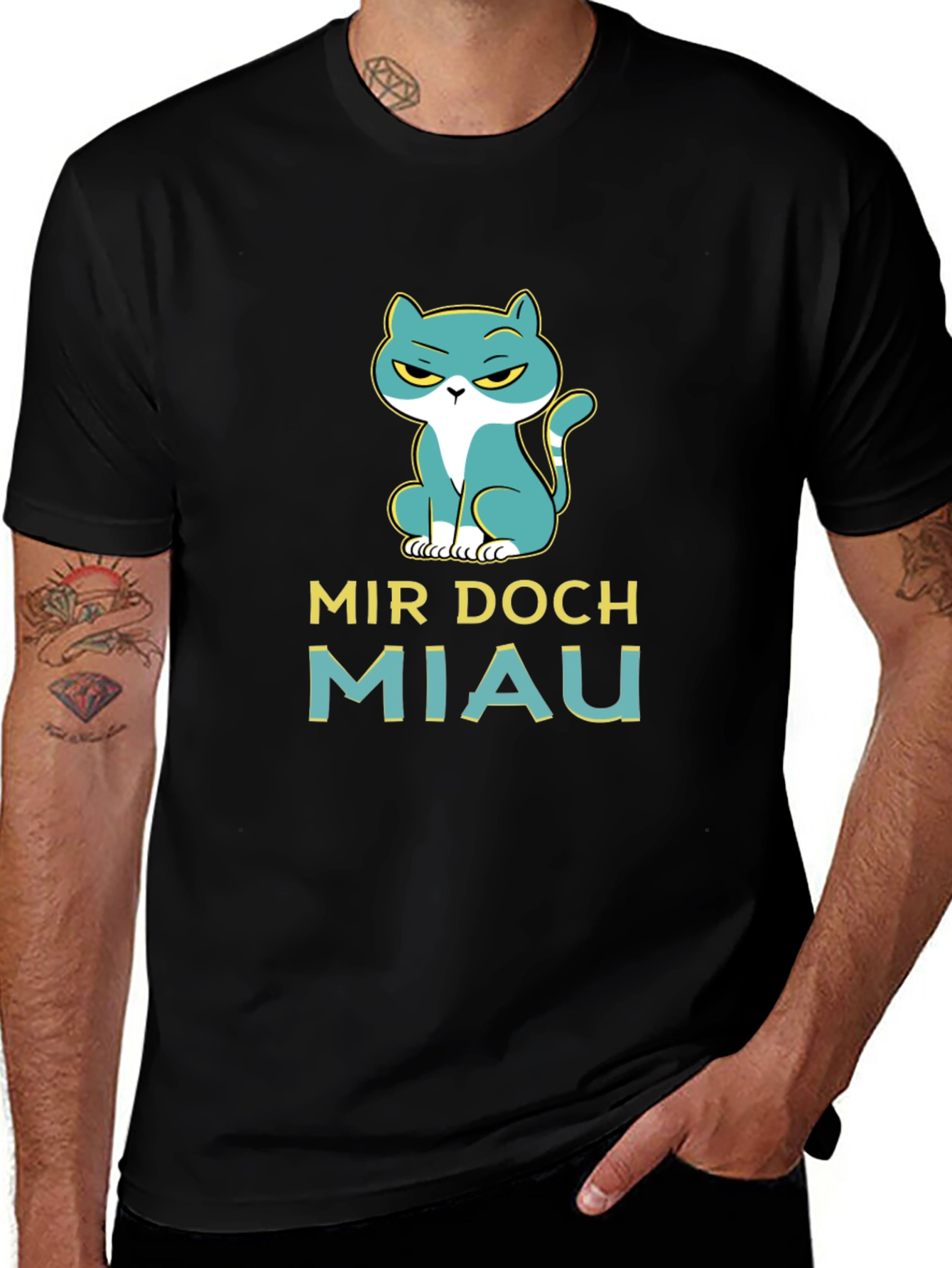 Mir Doch Miau Cat T-Shirt