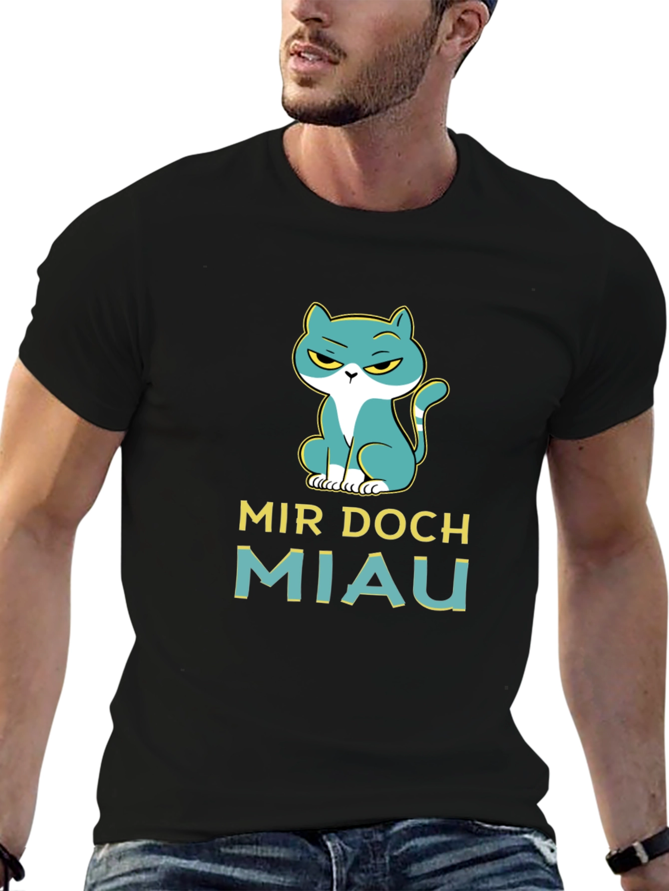 Mir Doch Miau Cat T-Shirt