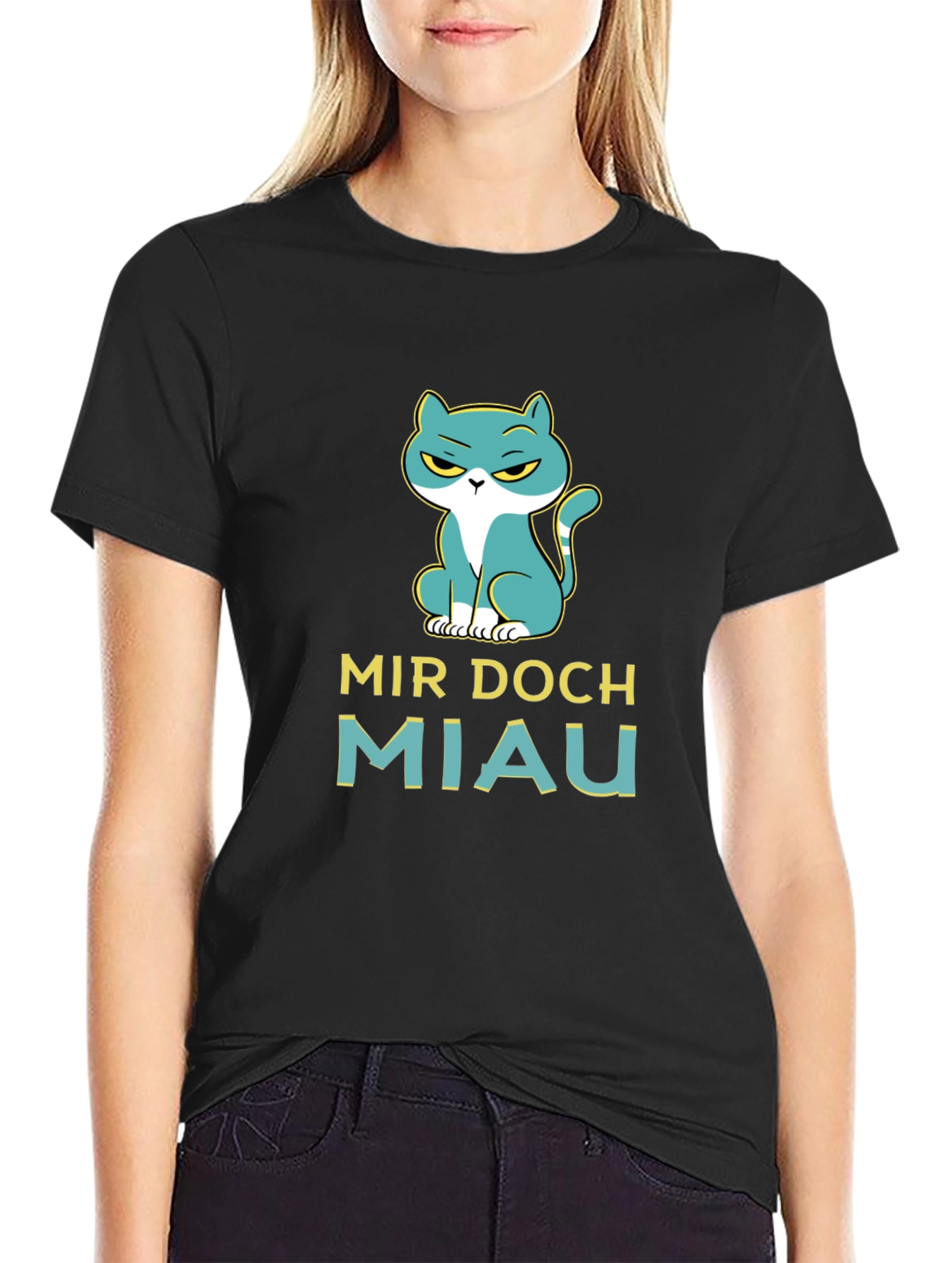 Mir Doch Miau Cat T-Shirt