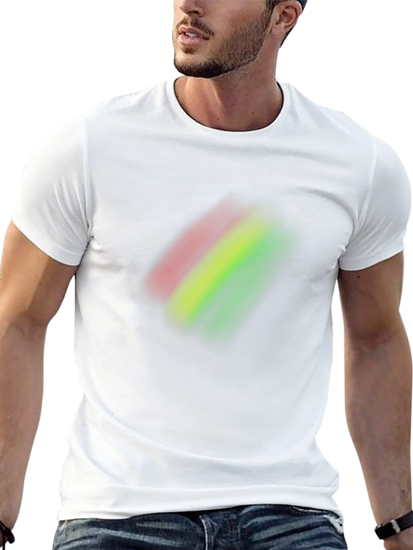 Rasta Stripe T-Shirt - Reggae Inspired Style