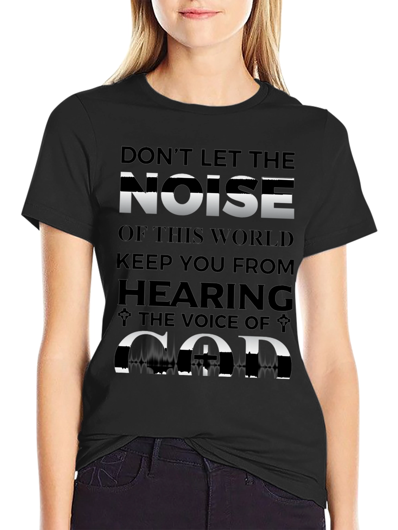 Dont Let Noise T-Shirt - Inspirational Graphic Tee