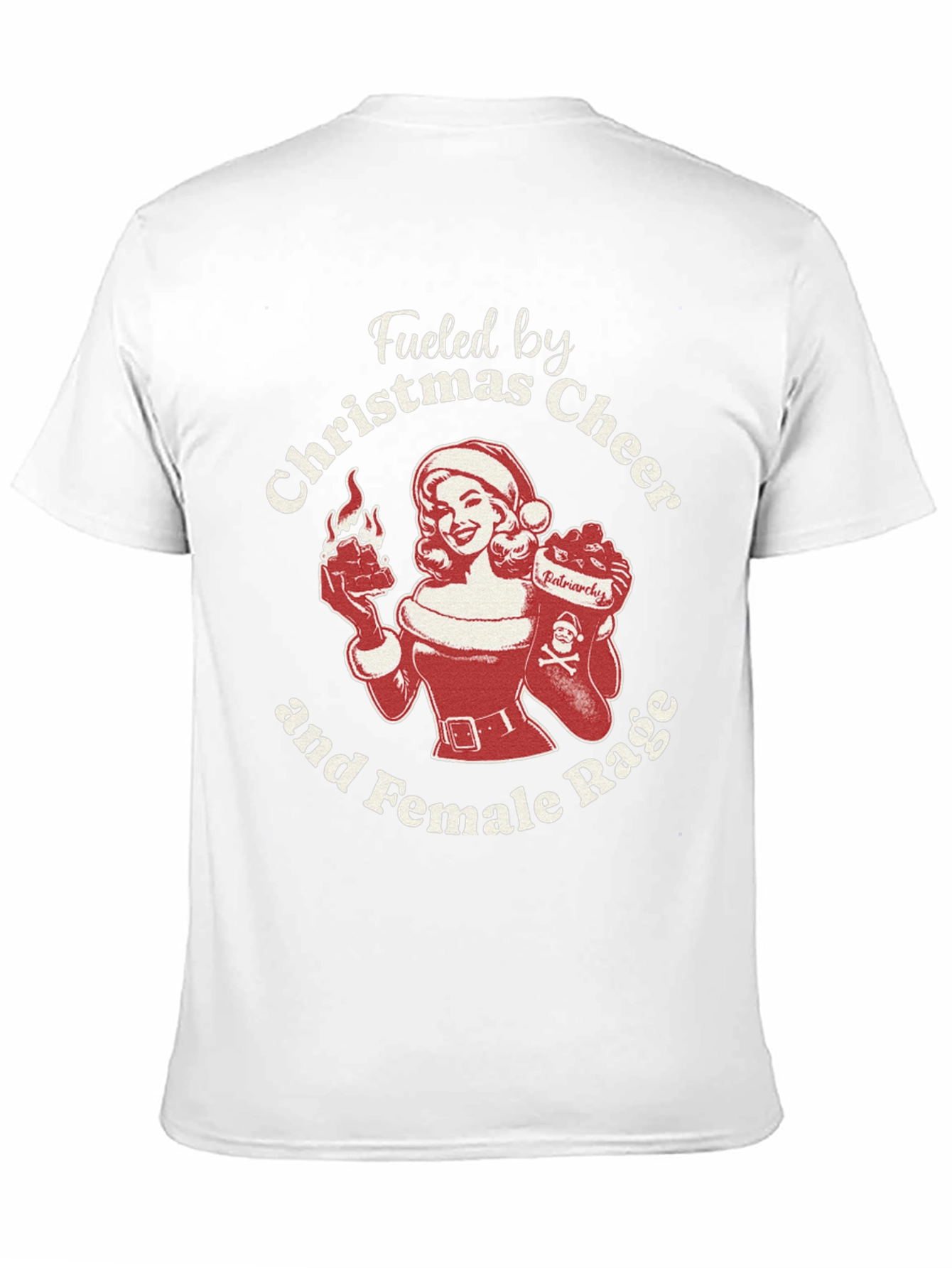 Christmas Cheer & Female Rage T-Shirt