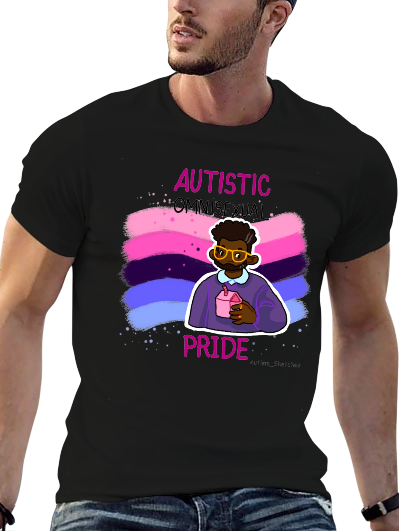 Autistic Omnisexual Pride T-Shirt