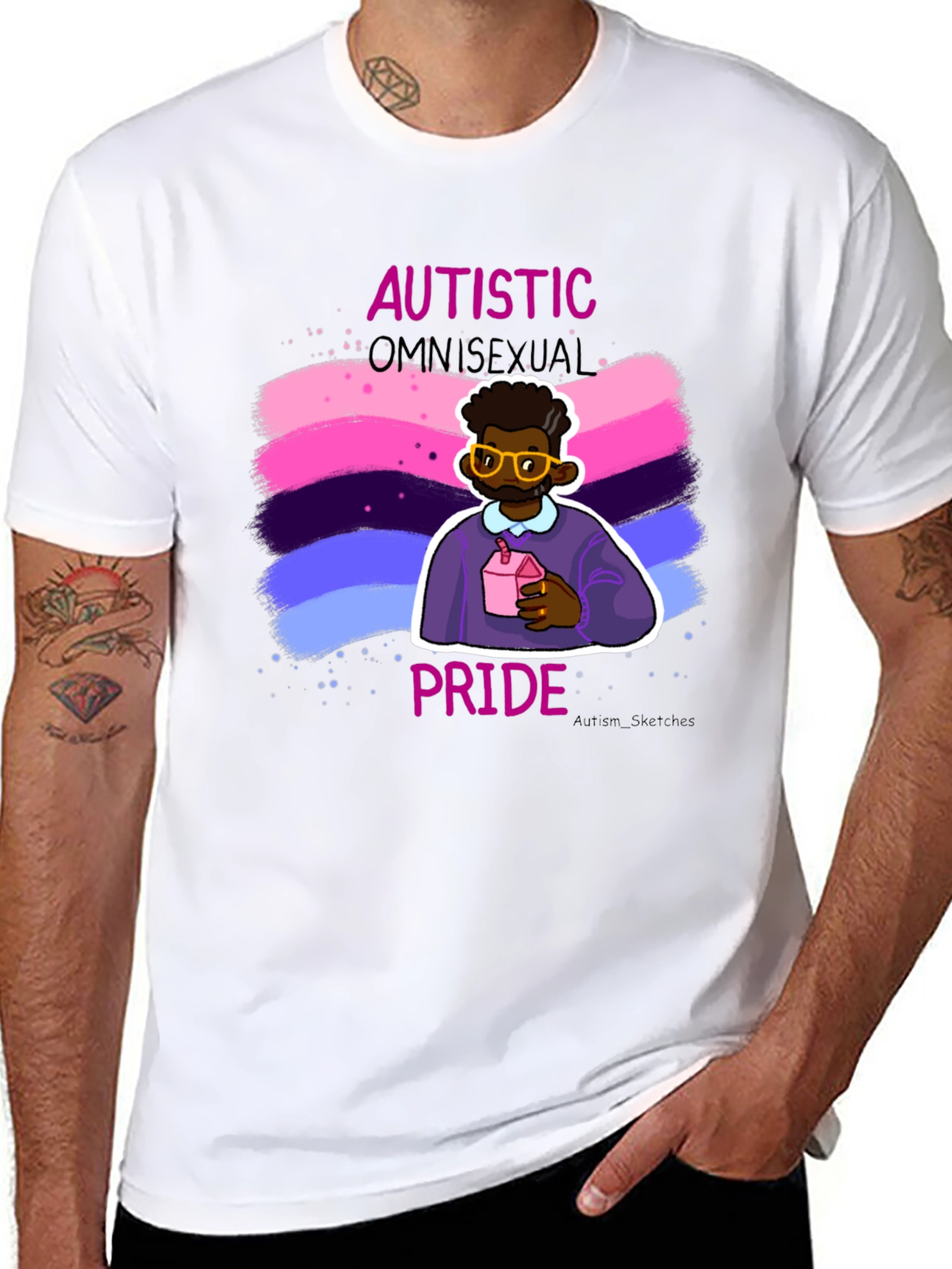 Autistic Omnisexual Pride T-Shirt