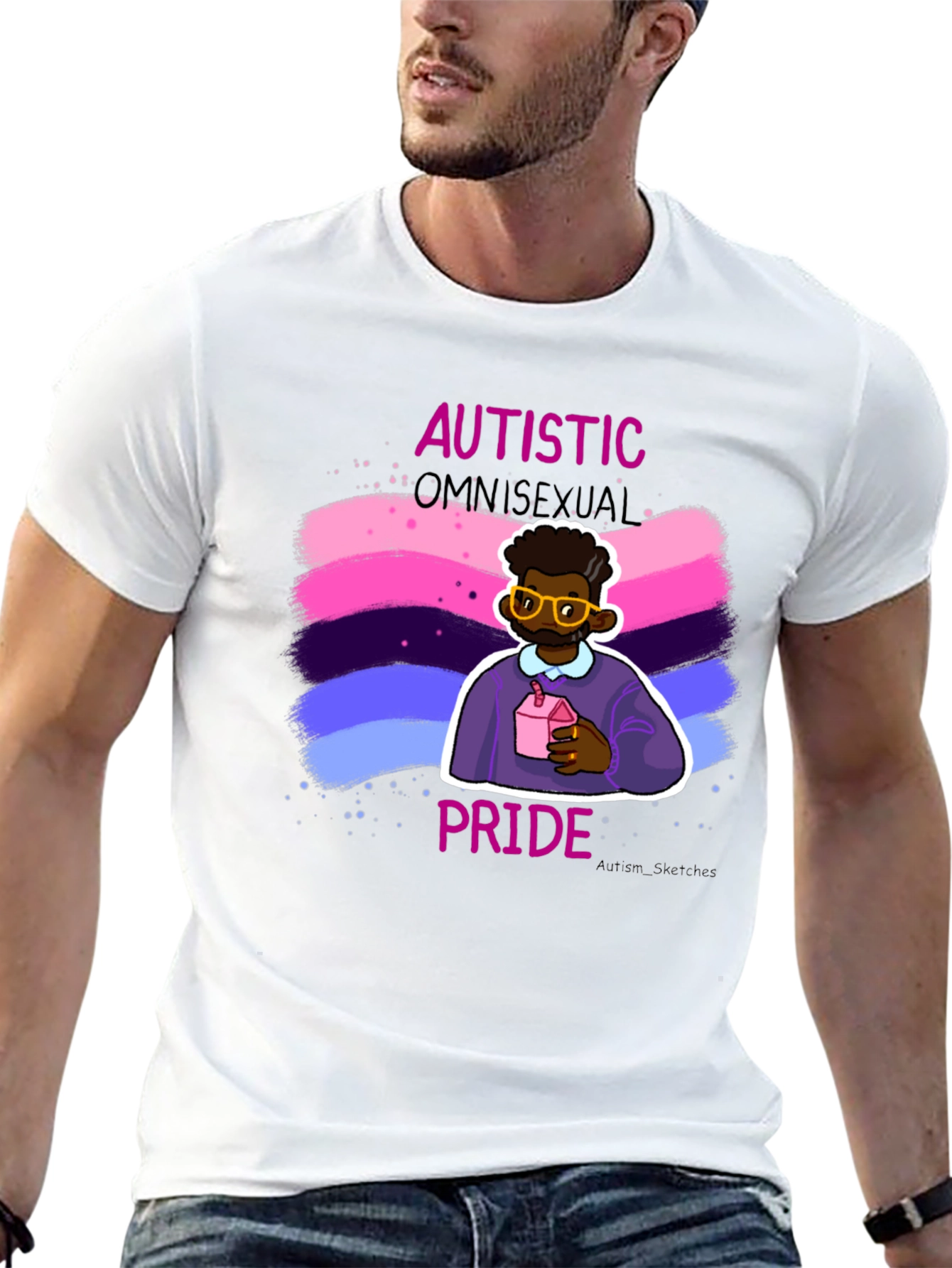 Autistic Omnisexual Pride T-Shirt