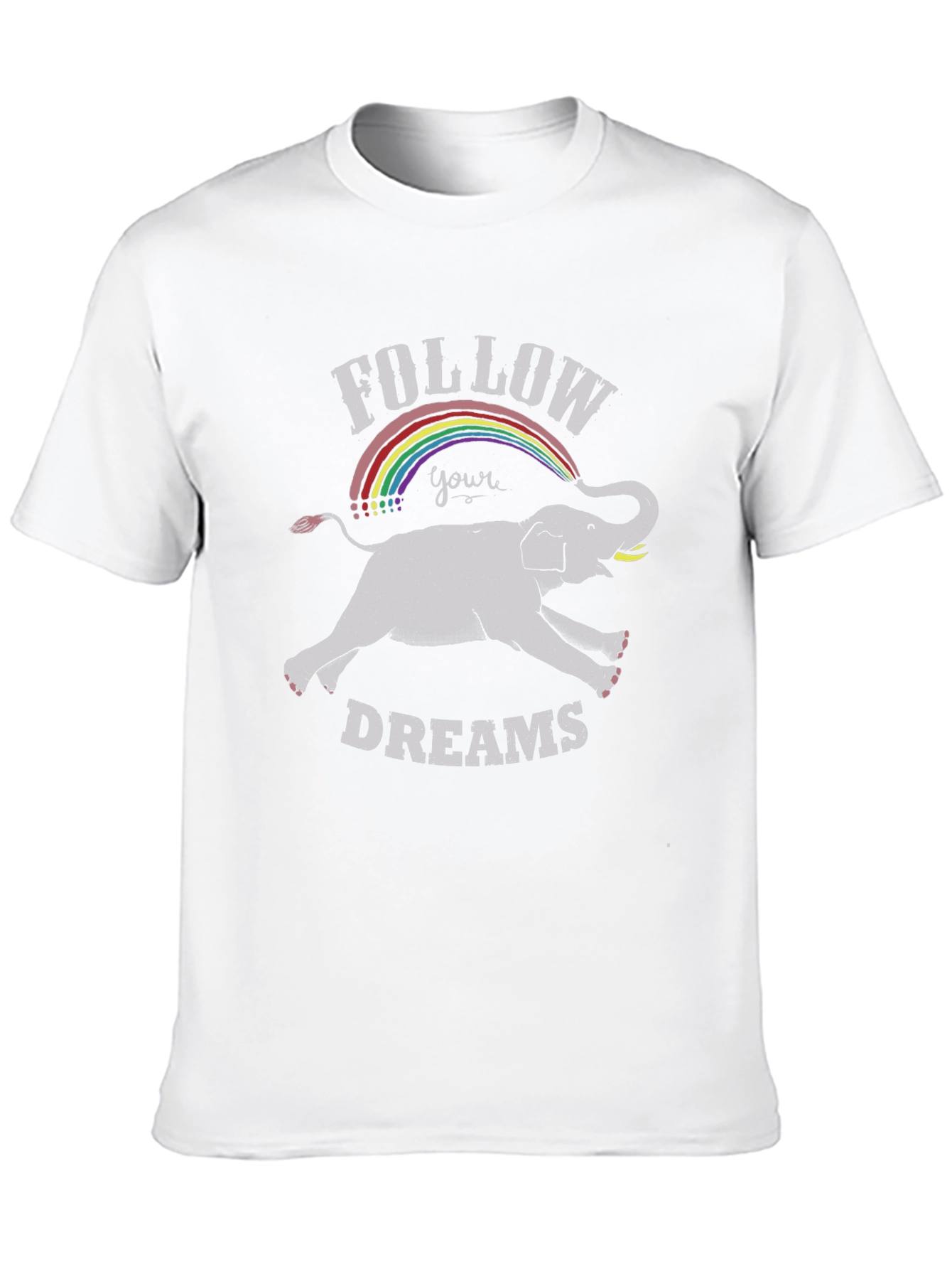 Follow Your Dreams Elephant T-Shirt