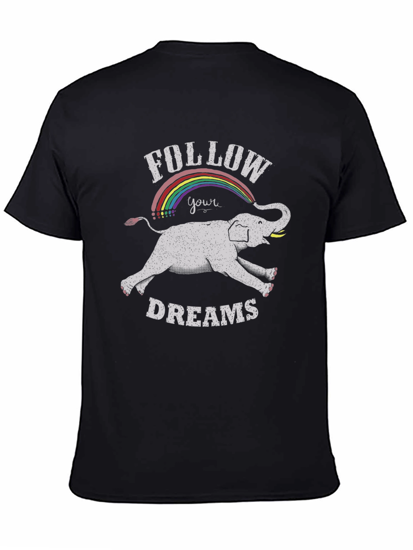 Follow Your Dreams Elephant T-Shirt