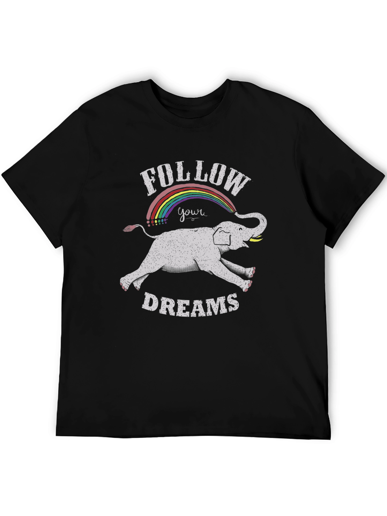 Follow Your Dreams Elephant T-Shirt