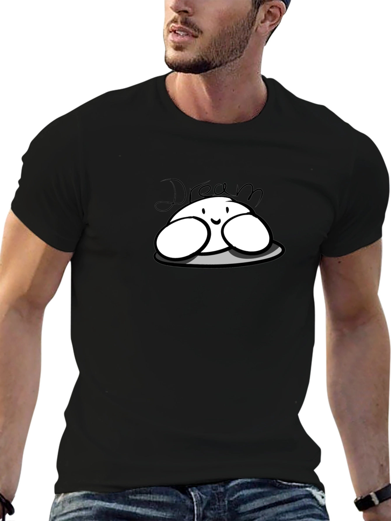 Dream Blob T-Shirt - Black Cotton Tee