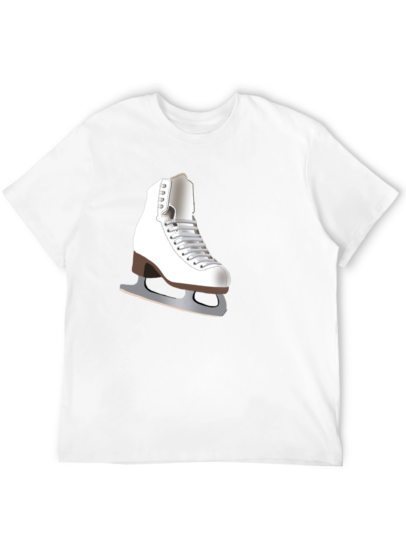 Ice Skate Graphic T-Shirt