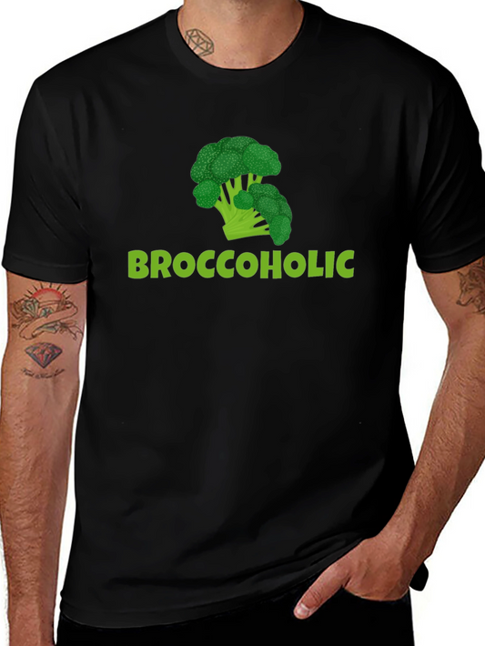 Broccoholic T-Shirt - Funny Broccoli Lover Tee