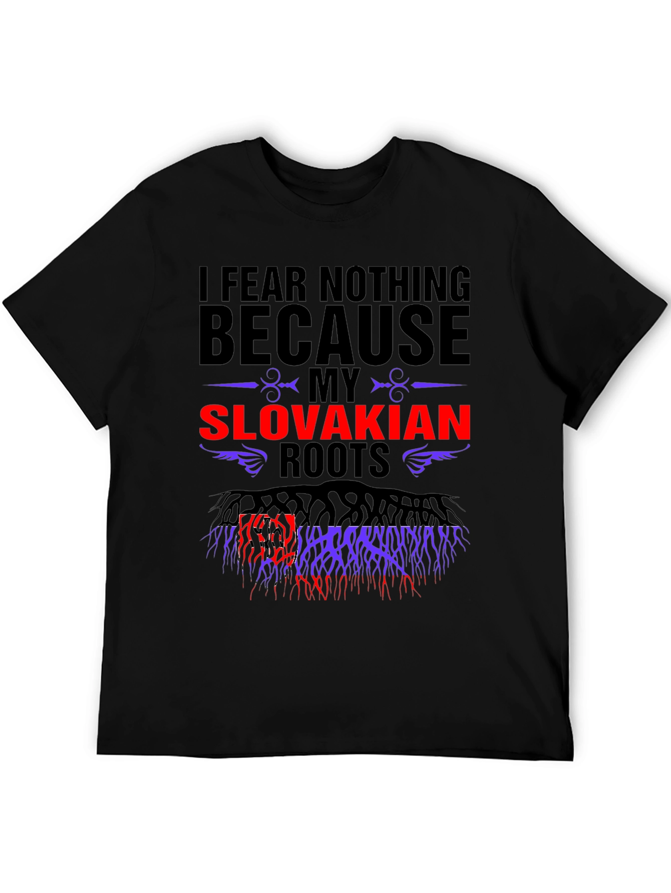 Slovakian Roots Graphic T-Shirt - Fear Nothing Tee