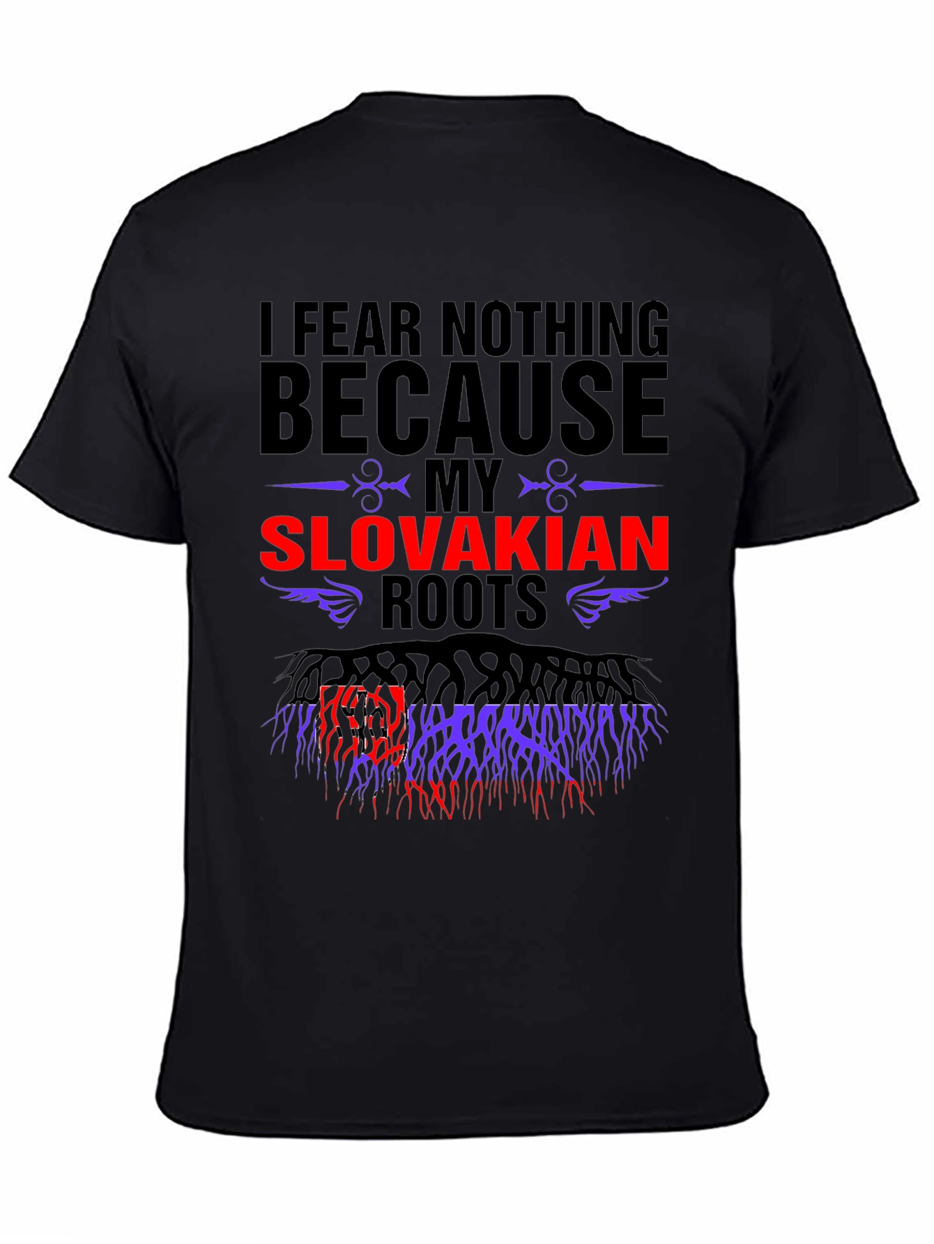Slovakian Roots Graphic T-Shirt - Fear Nothing Tee