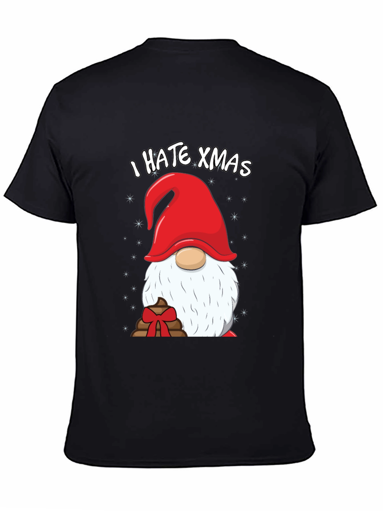 I Hate Xmas Gnome Graphic Tee