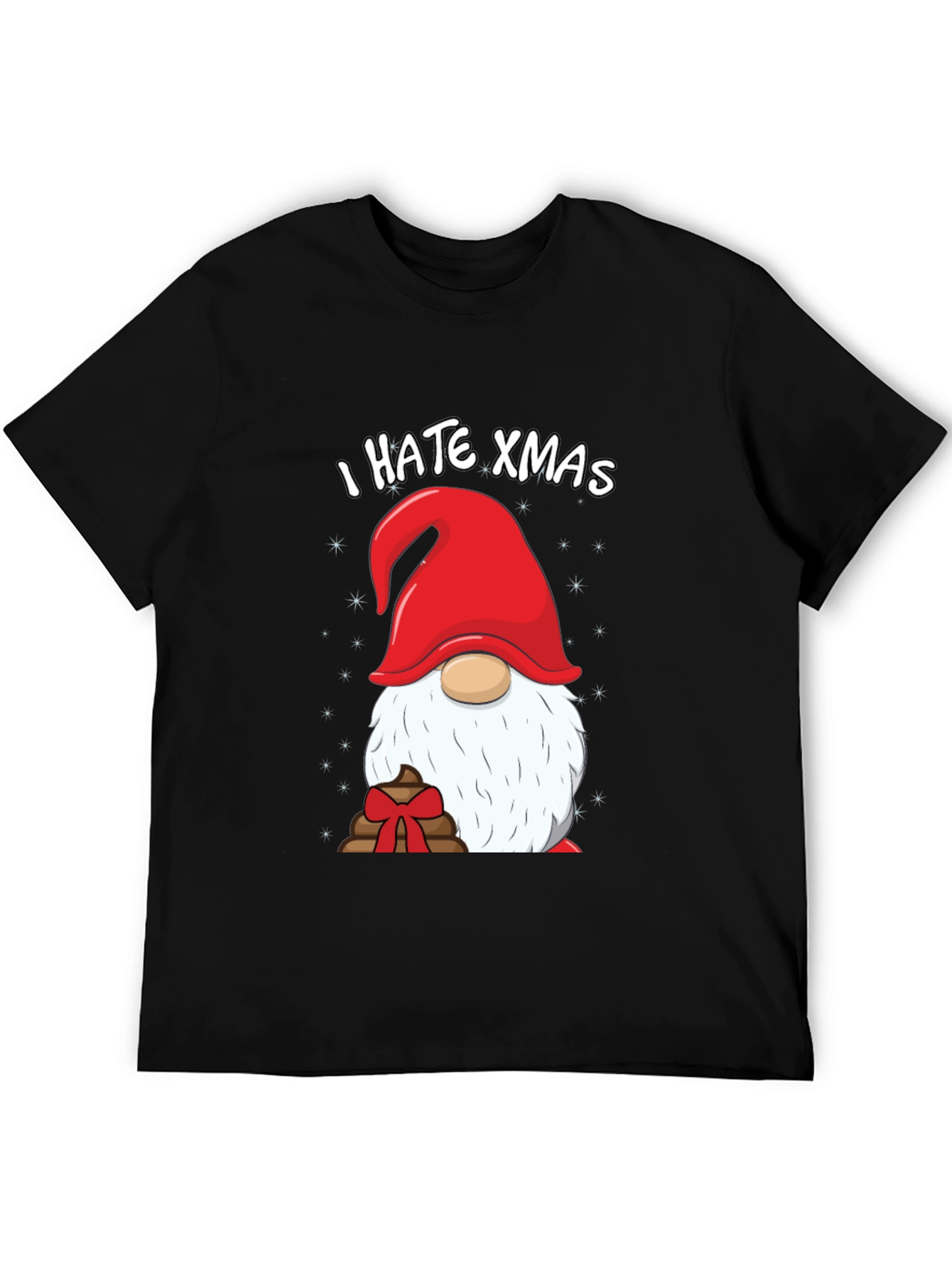 I Hate Xmas Gnome Graphic Tee