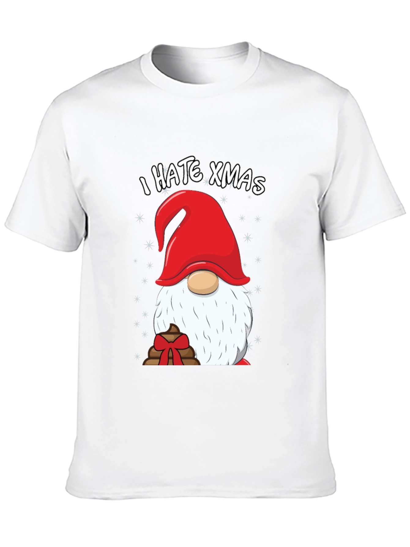 I Hate Xmas Gnome Graphic Tee