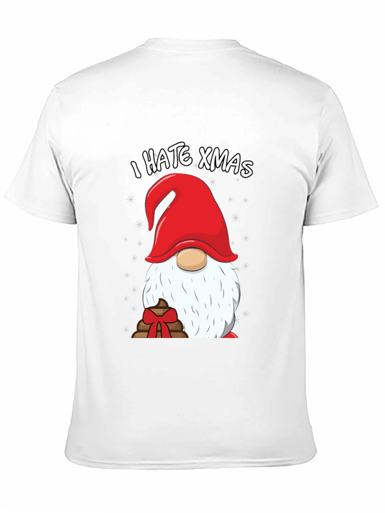 I Hate Xmas Gnome Graphic Tee