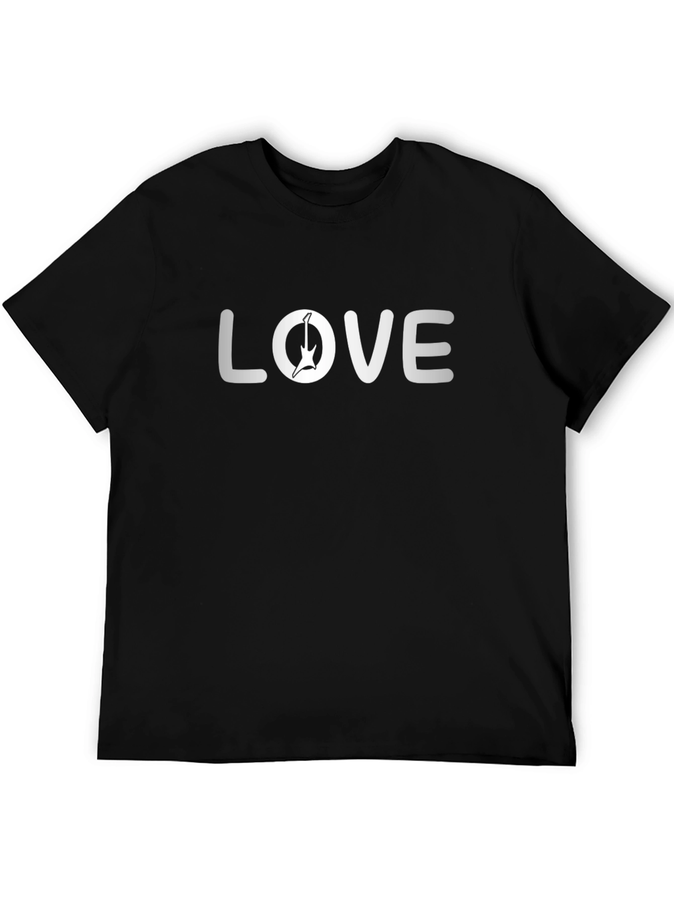 Love Guitar Graphic T-Shirt
