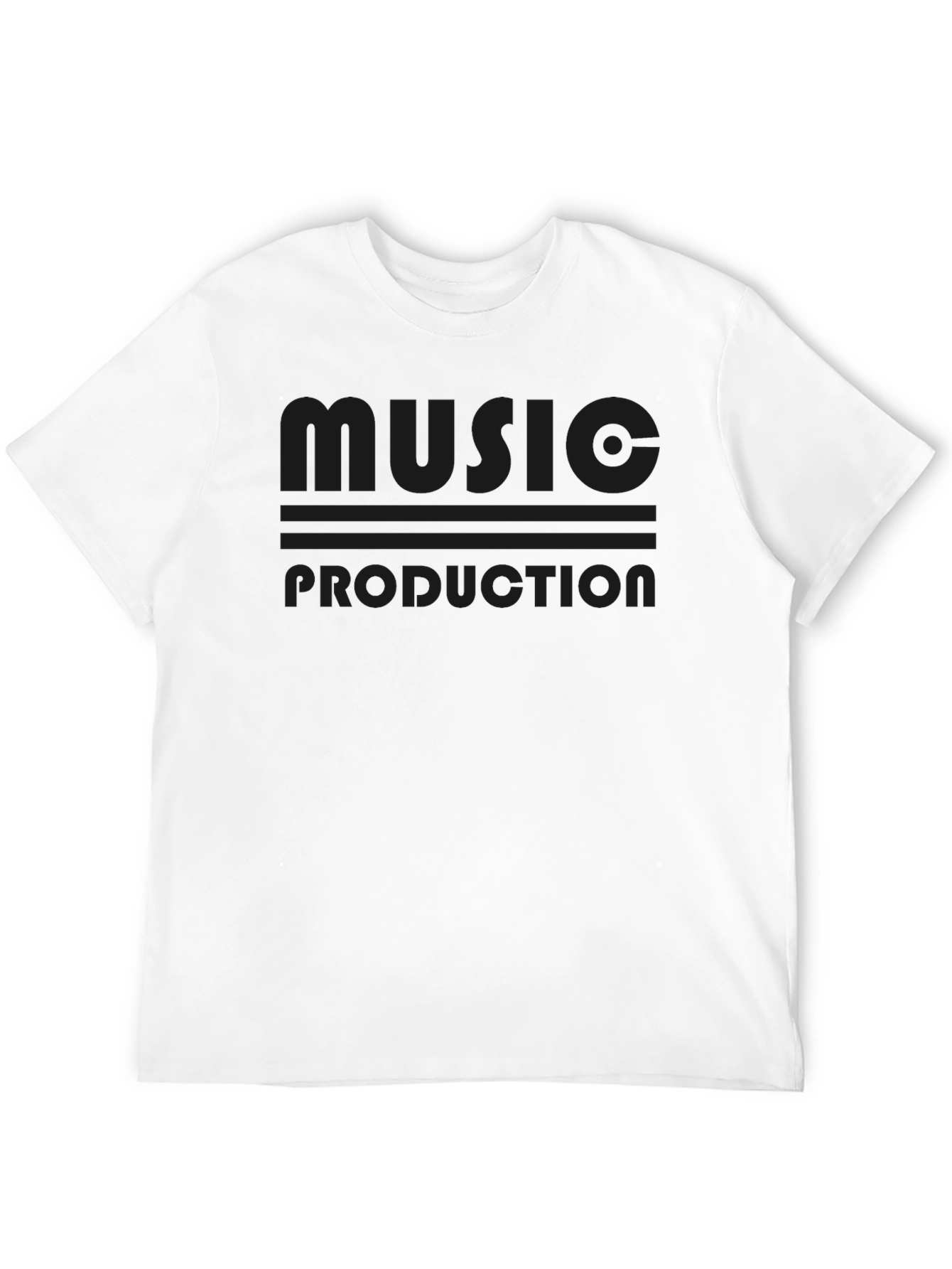 Music Production Black Tee