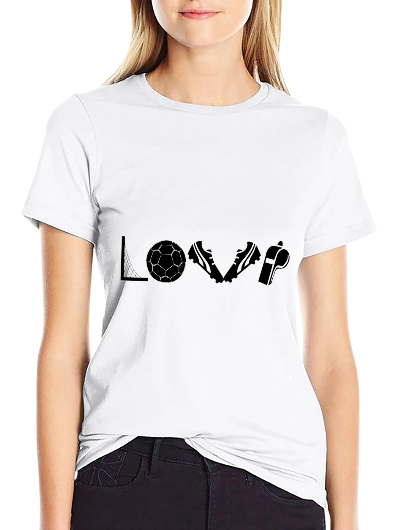 Soccer Love Graphic T-Shirt