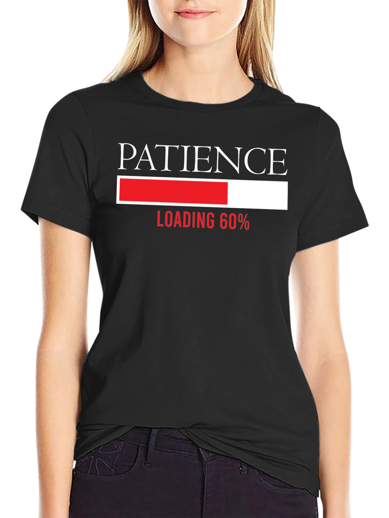 Patience Loading T-Shirt - Funny Graphic Tee