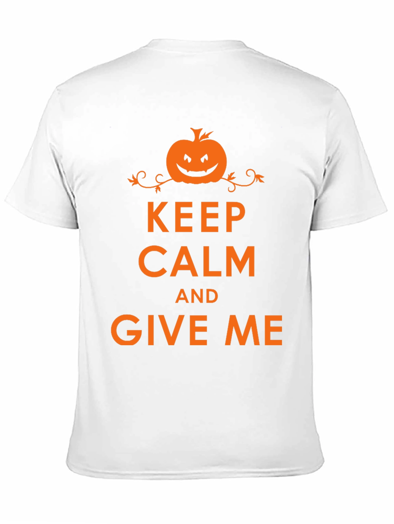 Keep Calm and Give Me Candy Halloween T-Shirt