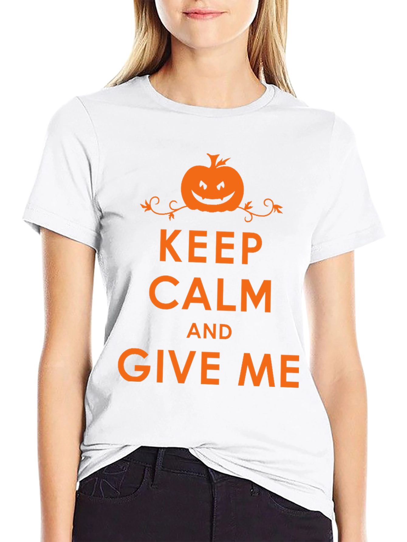 Keep Calm and Give Me Candy Halloween T-Shirt