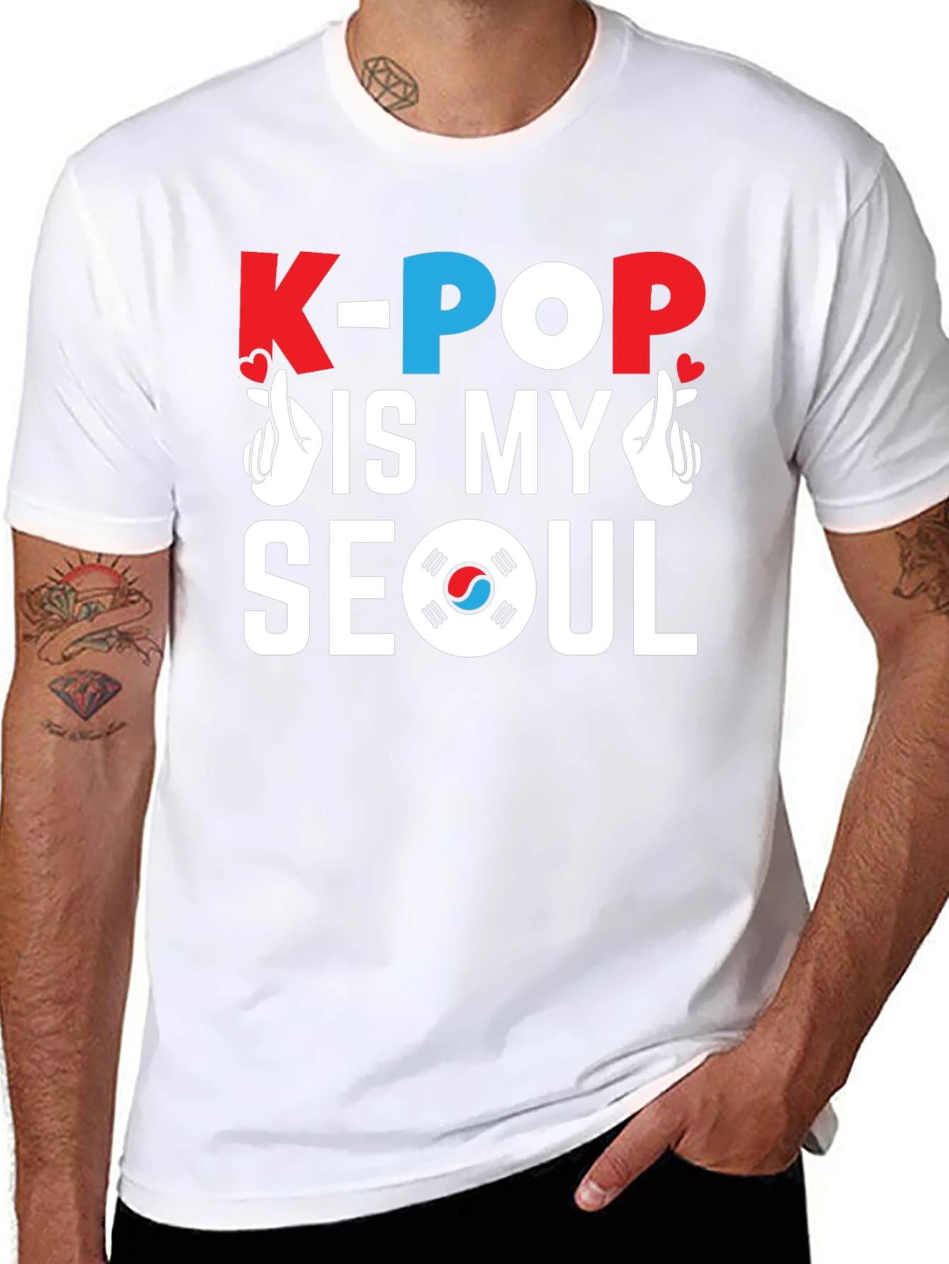 K-Pop Is My Seoul Graphic T-Shirt