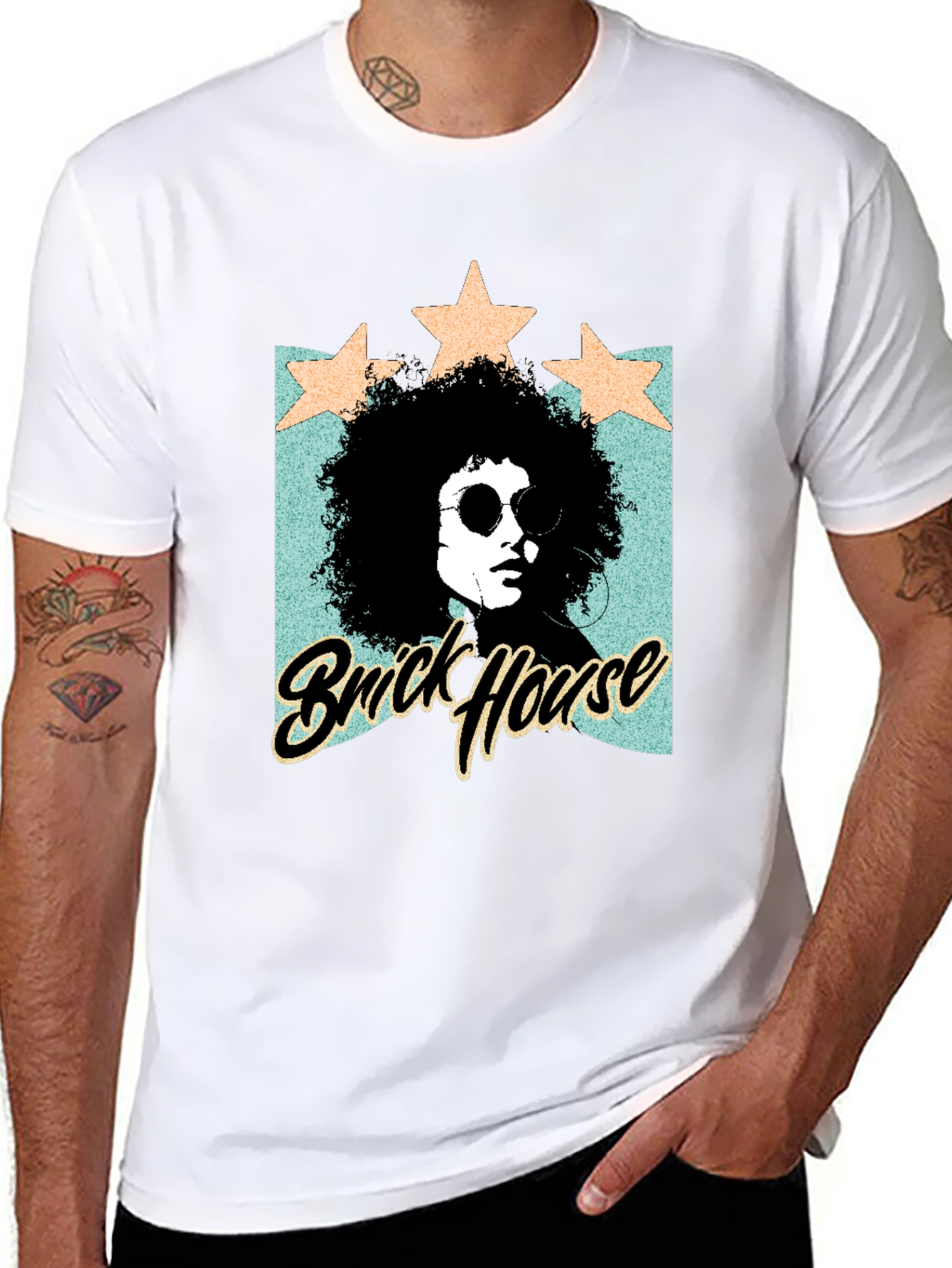 Brick House T-Shirt - Retro Graphic Tee