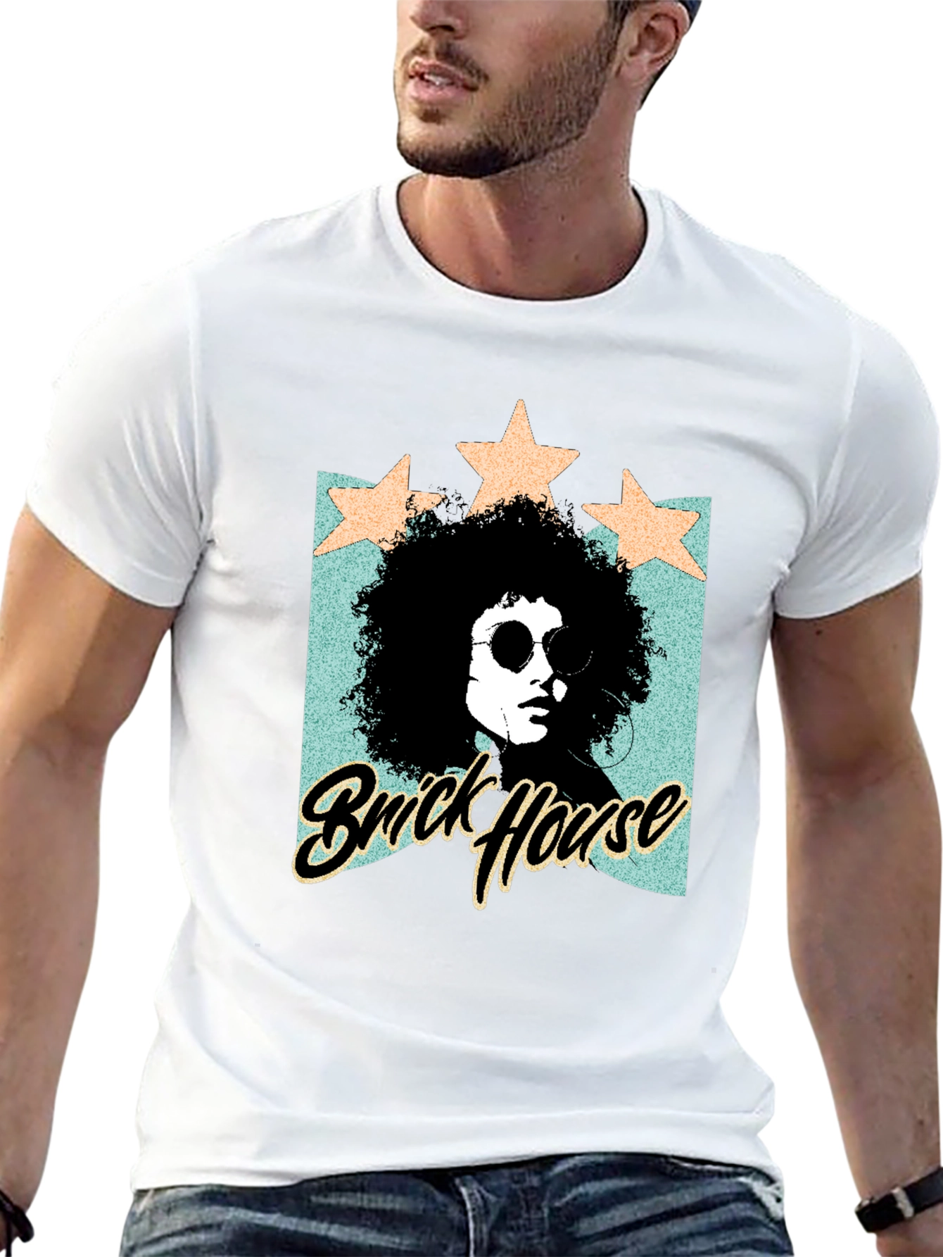 Brick House T-Shirt - Retro Graphic Tee